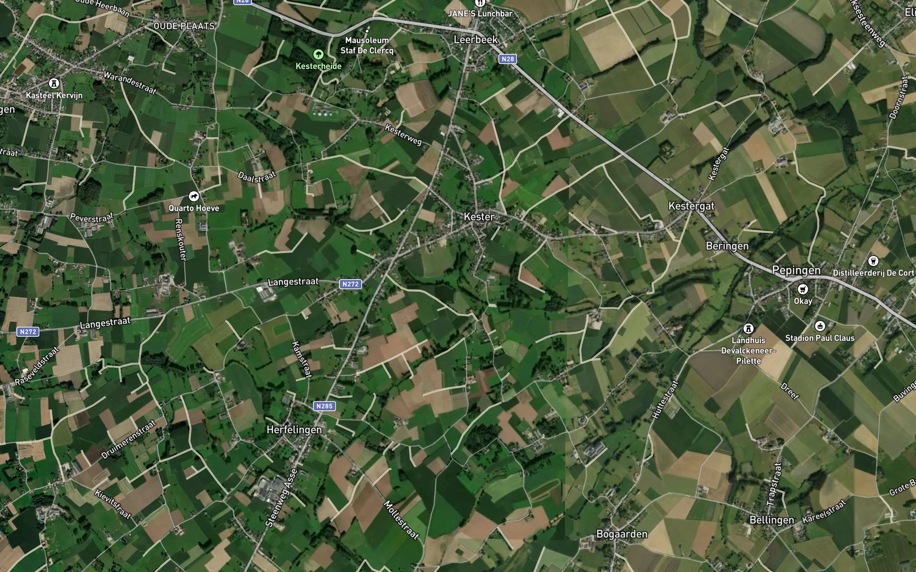 Satellite map of the Bruggeplasbeek