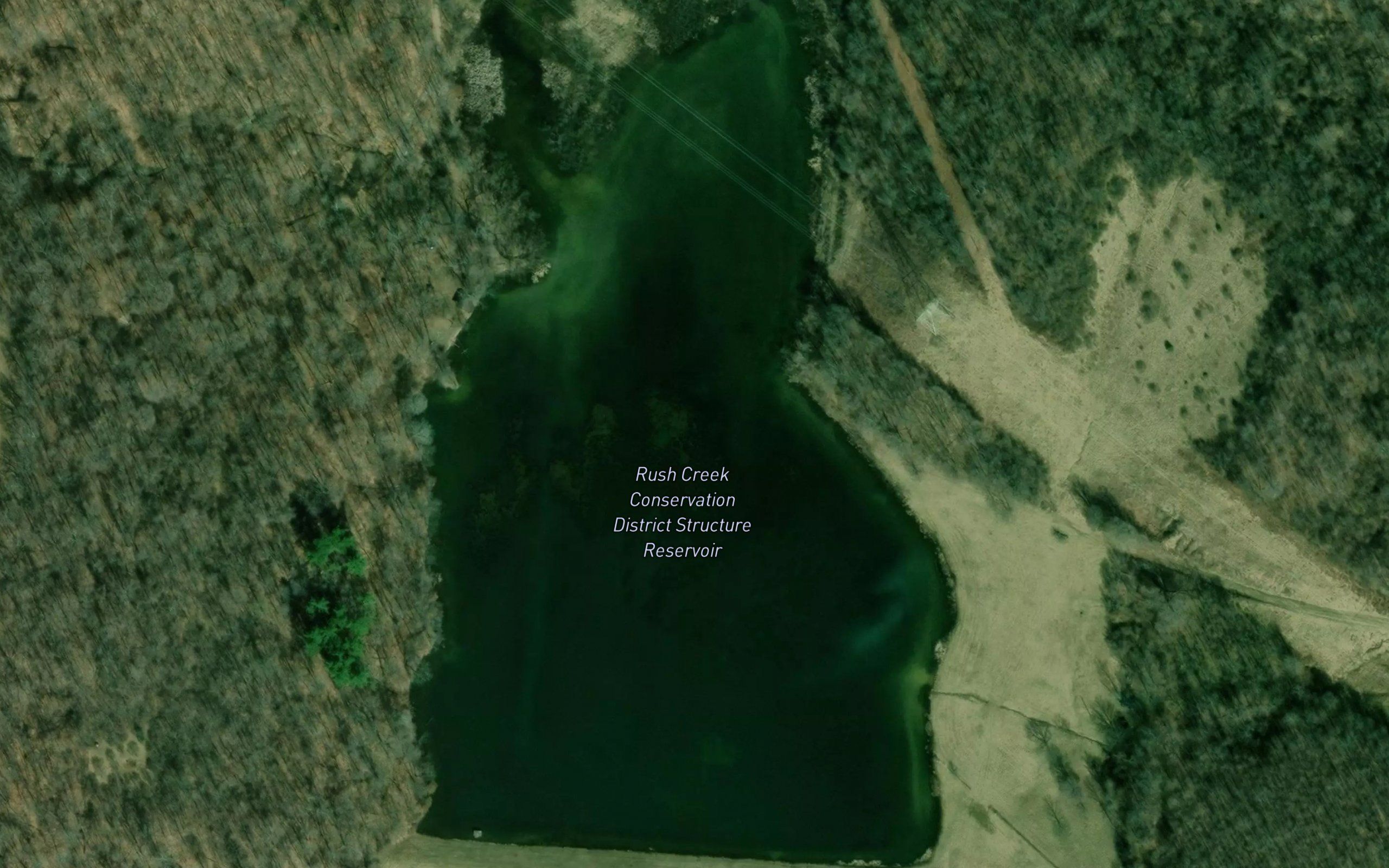 Rush Creek Conservation District Structure Reservoir