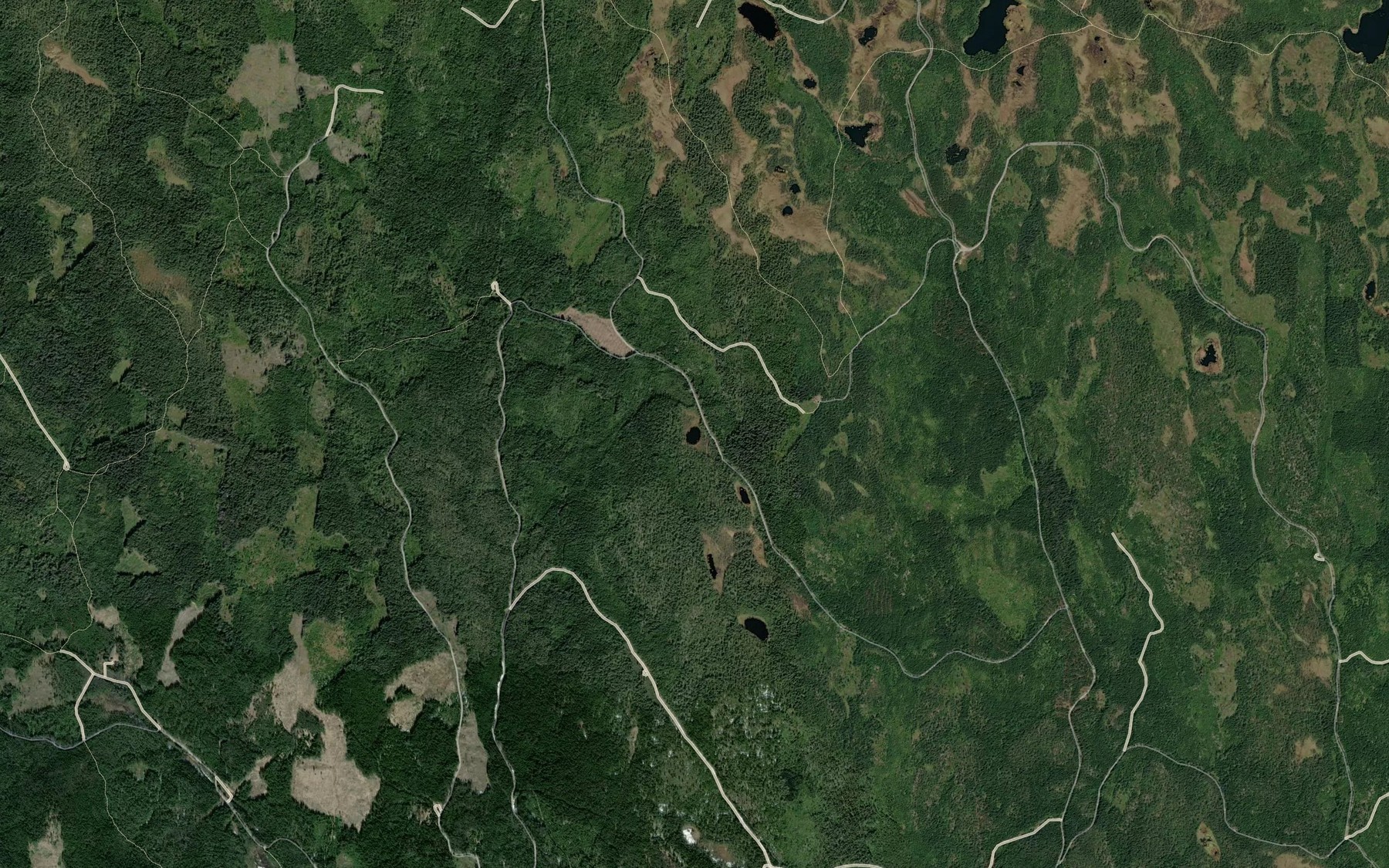 Satellite map of the Granbergtjennet