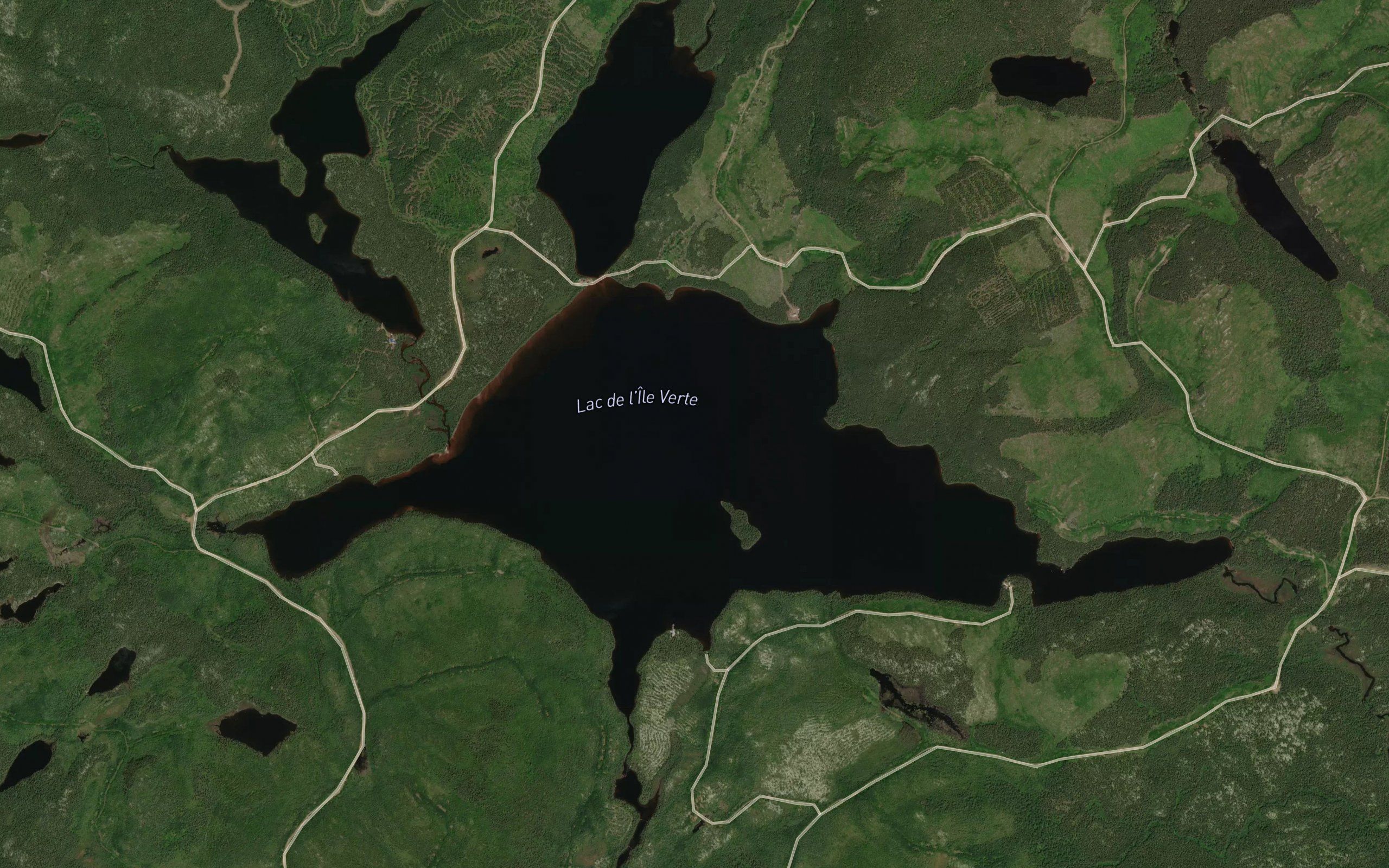 Lac de l'Ile Verte