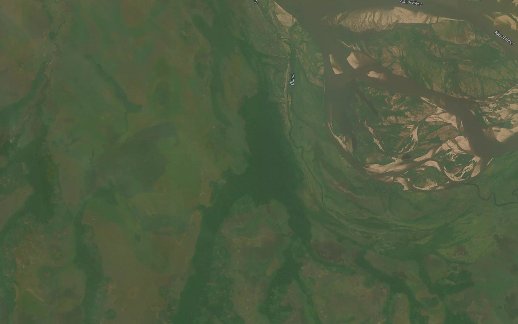 Satellite map of the Mokere