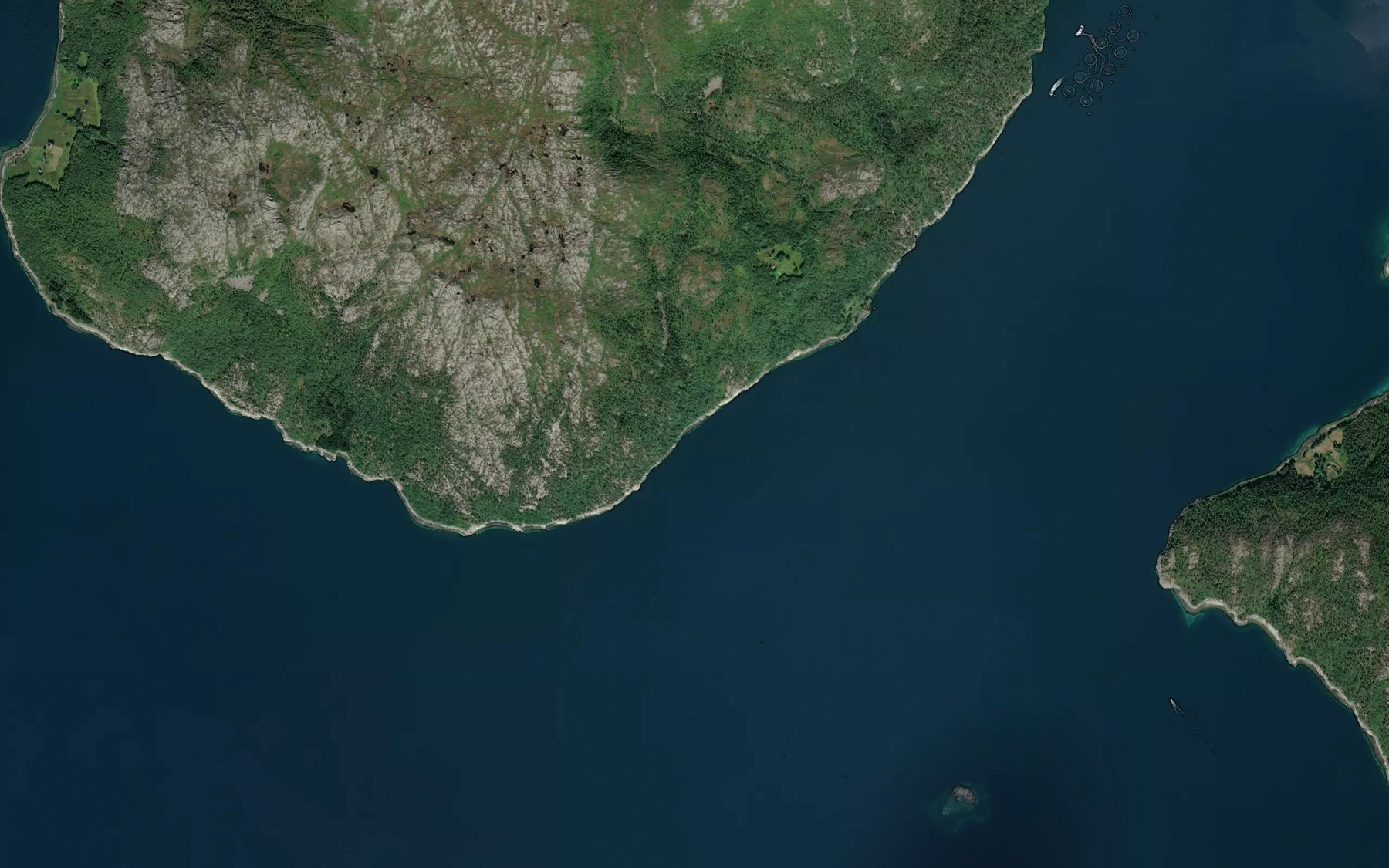 Satellite map of the Granvika