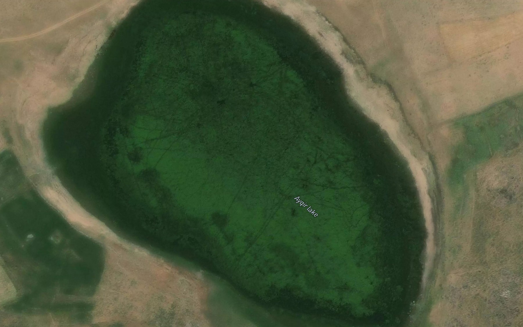 Satellite map of the Ayqer Goli