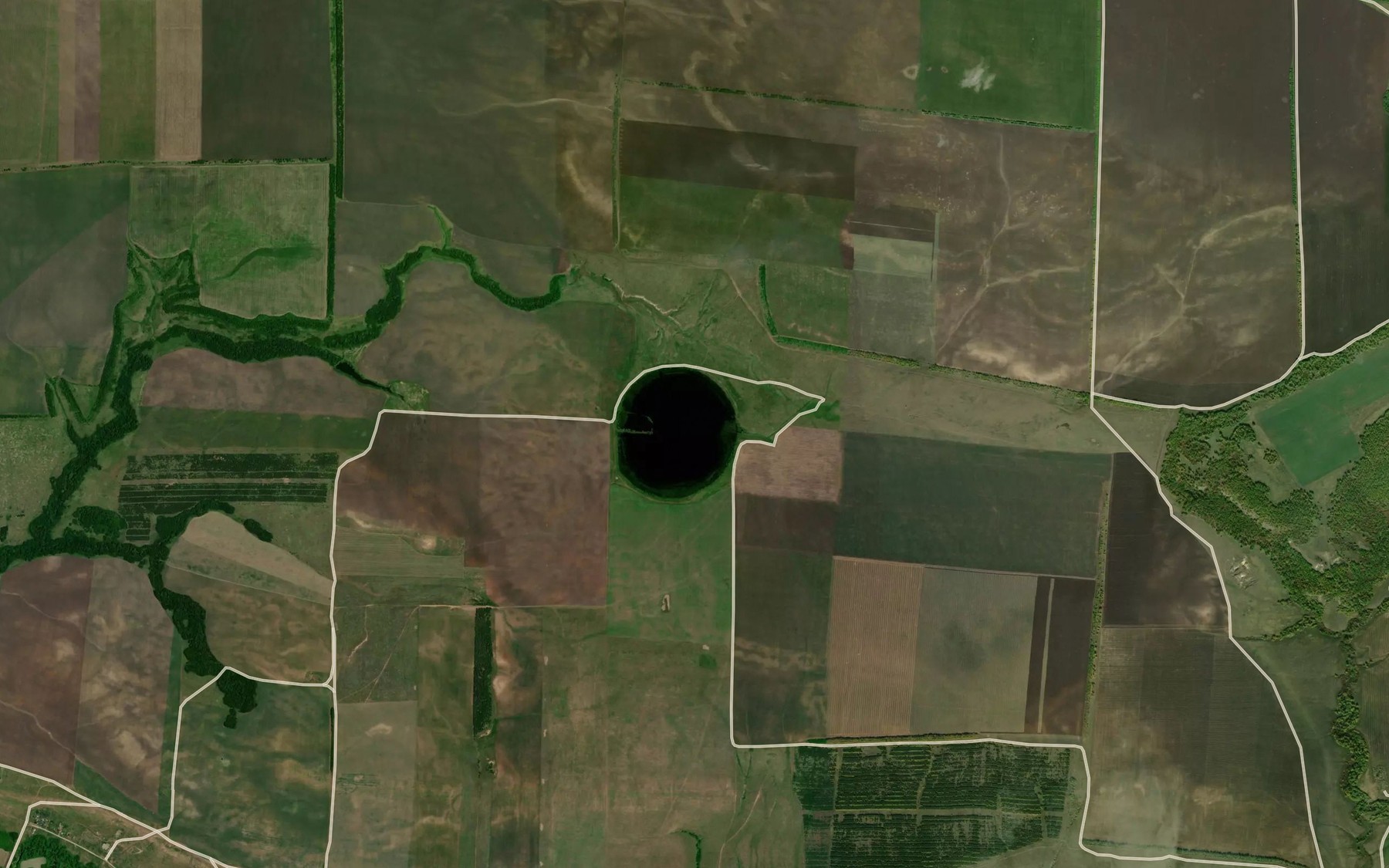 Satellite map of the Ozero Kochkarnoye