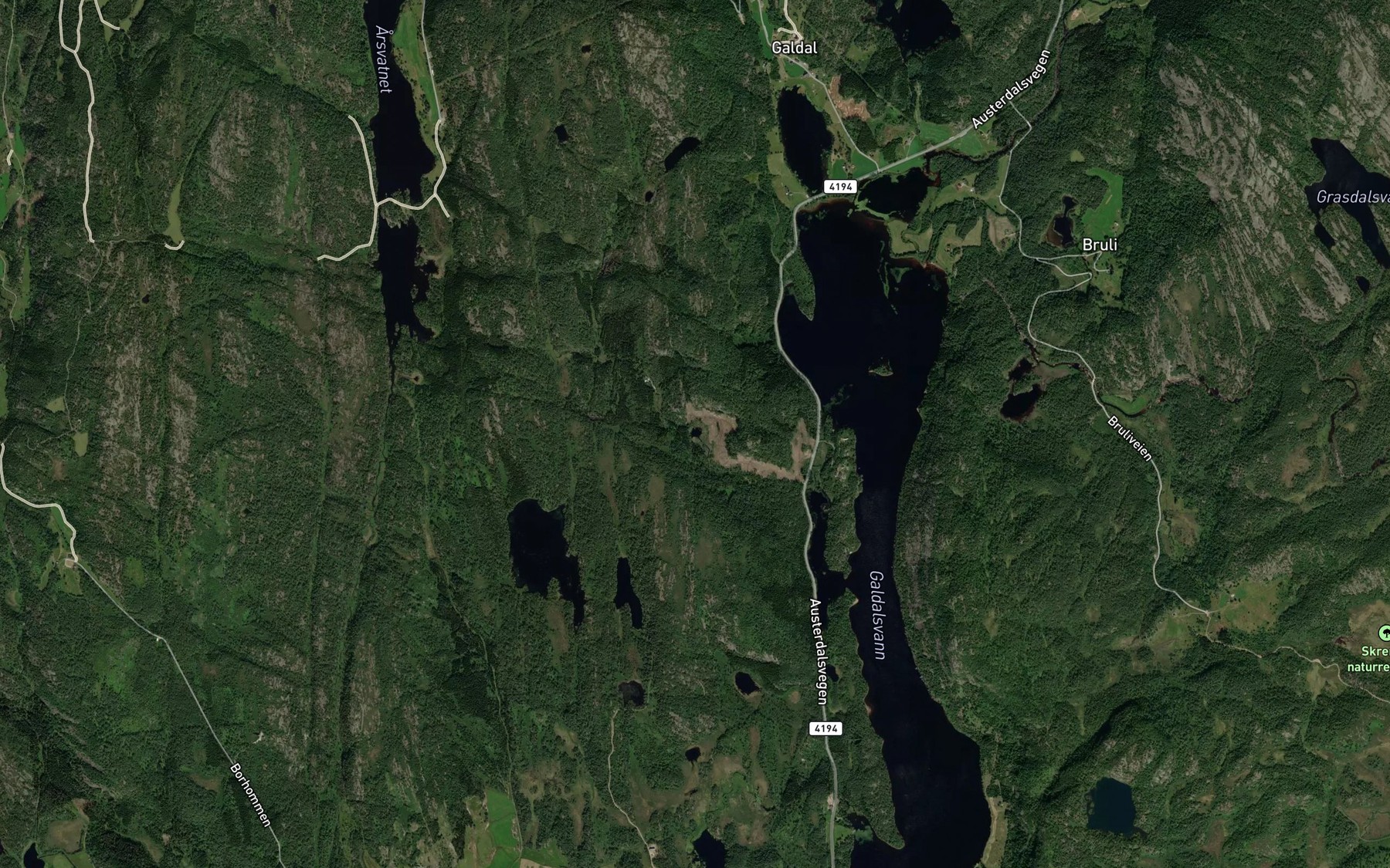 Satellite map of the Duetjonn