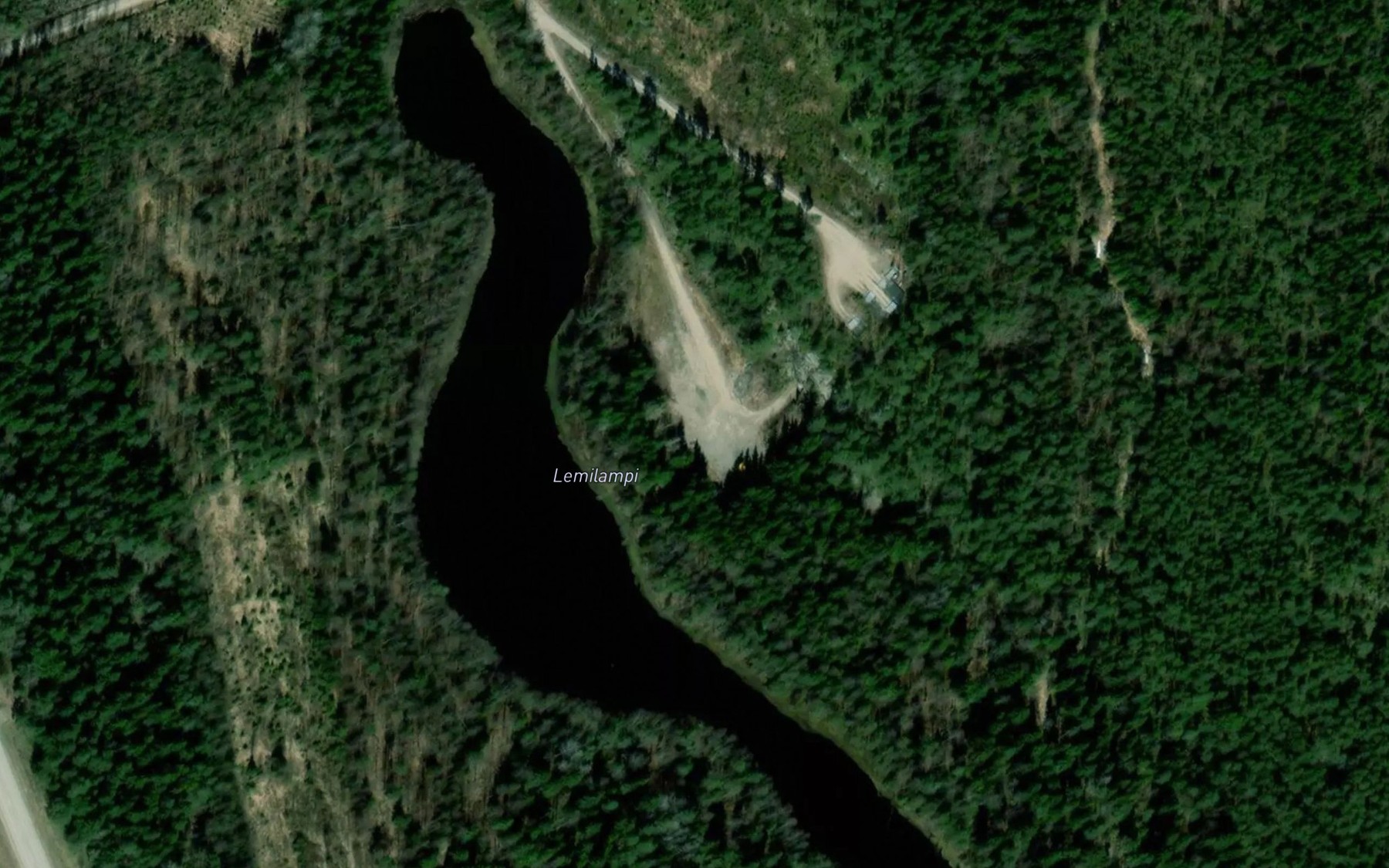 Satellite map of the Lemilampi