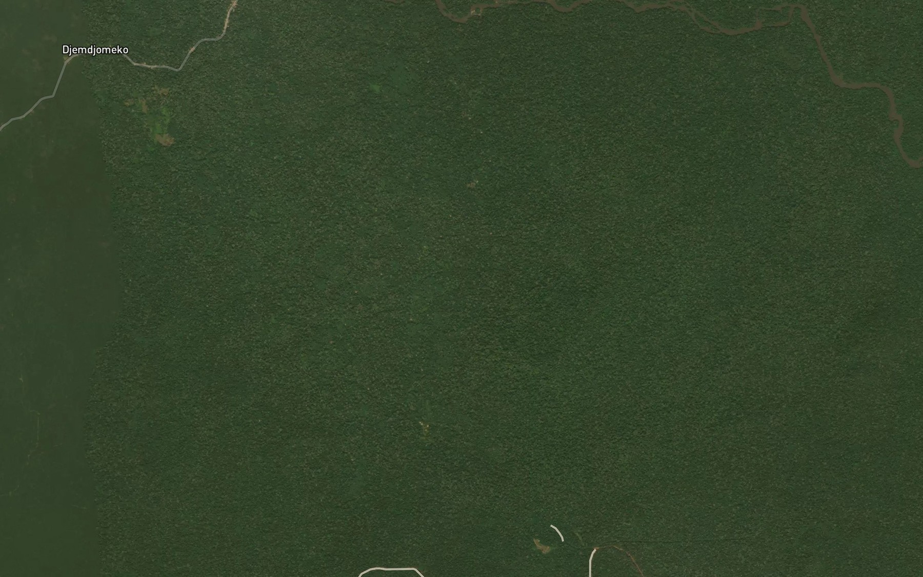 Satellite map of the Waralen