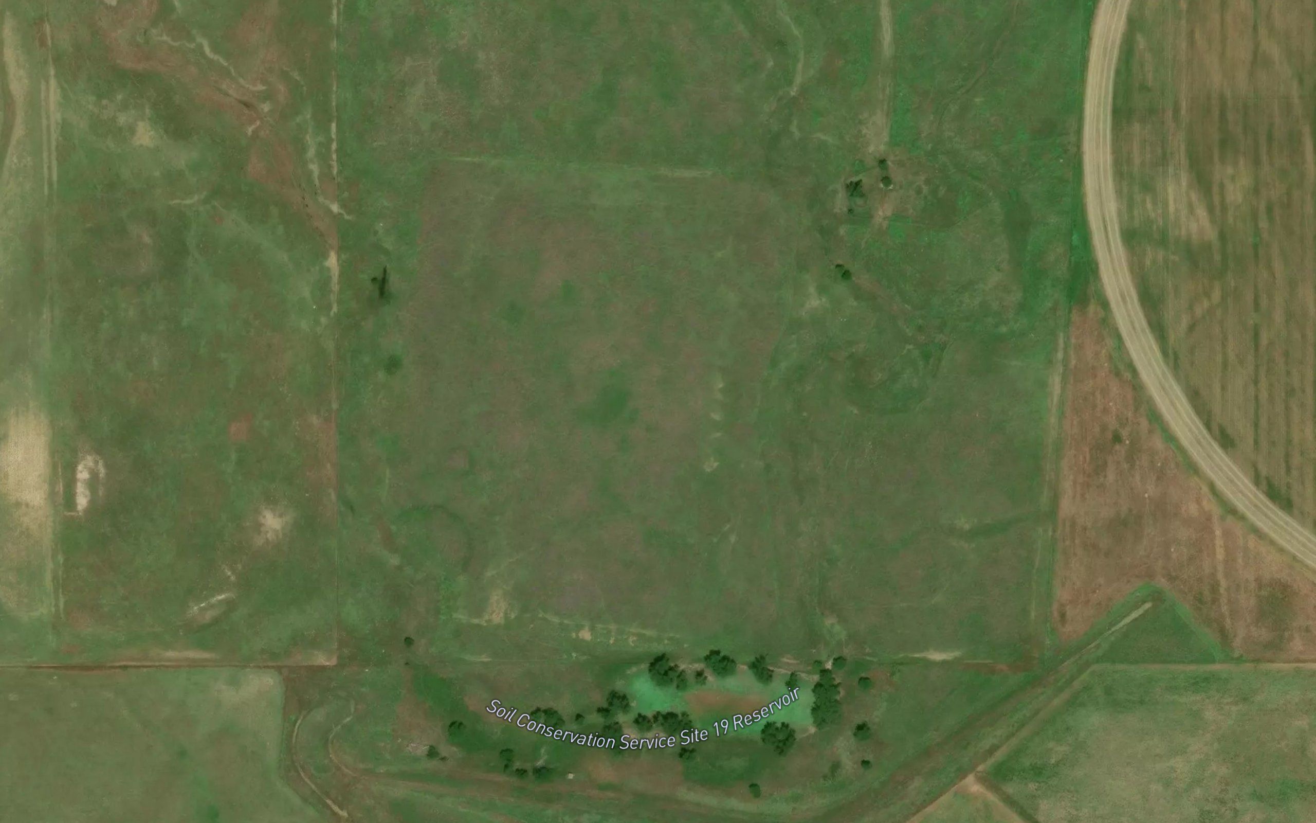 Soil Conservation Service Site 19 Reservoir