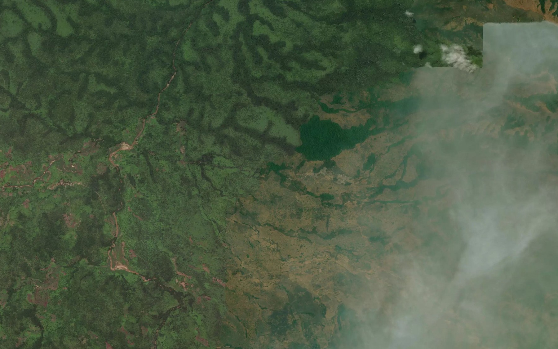 Satellite map of the Mataya