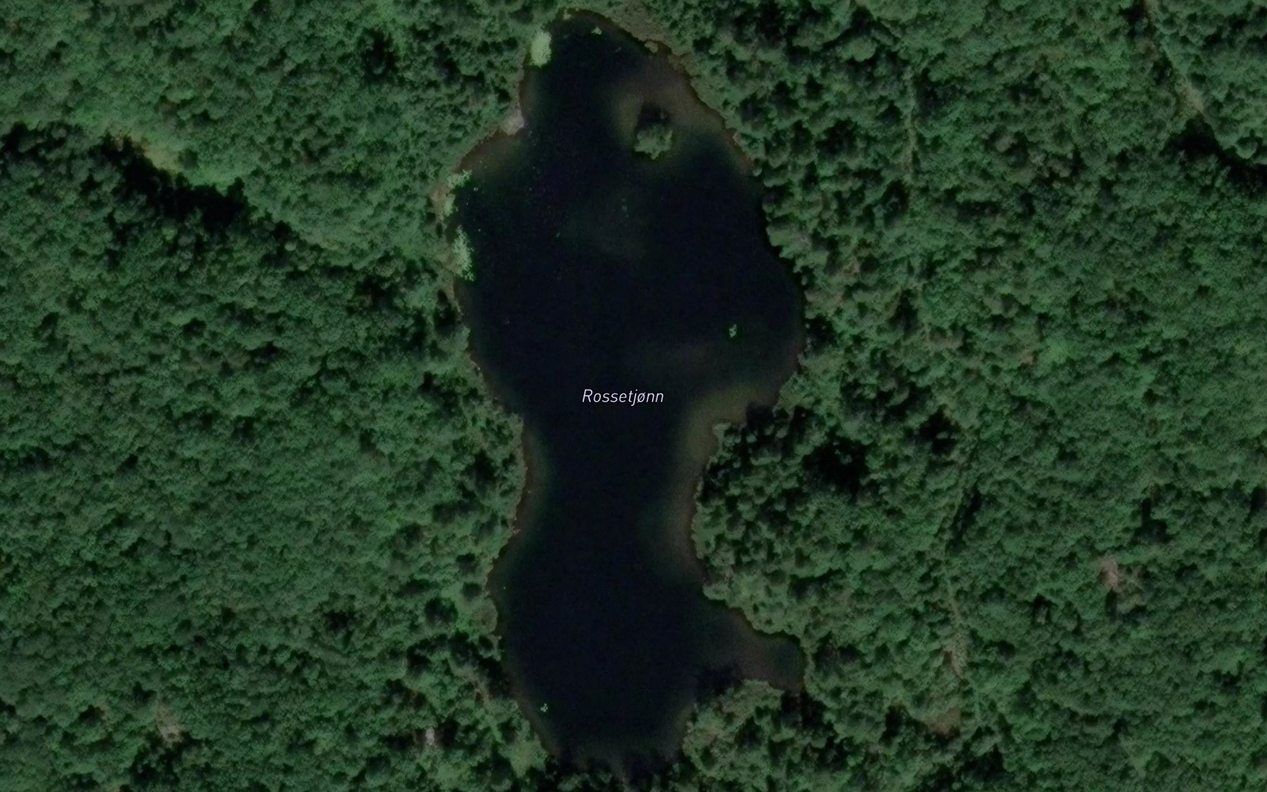 Satellite map of the Rossetjonn