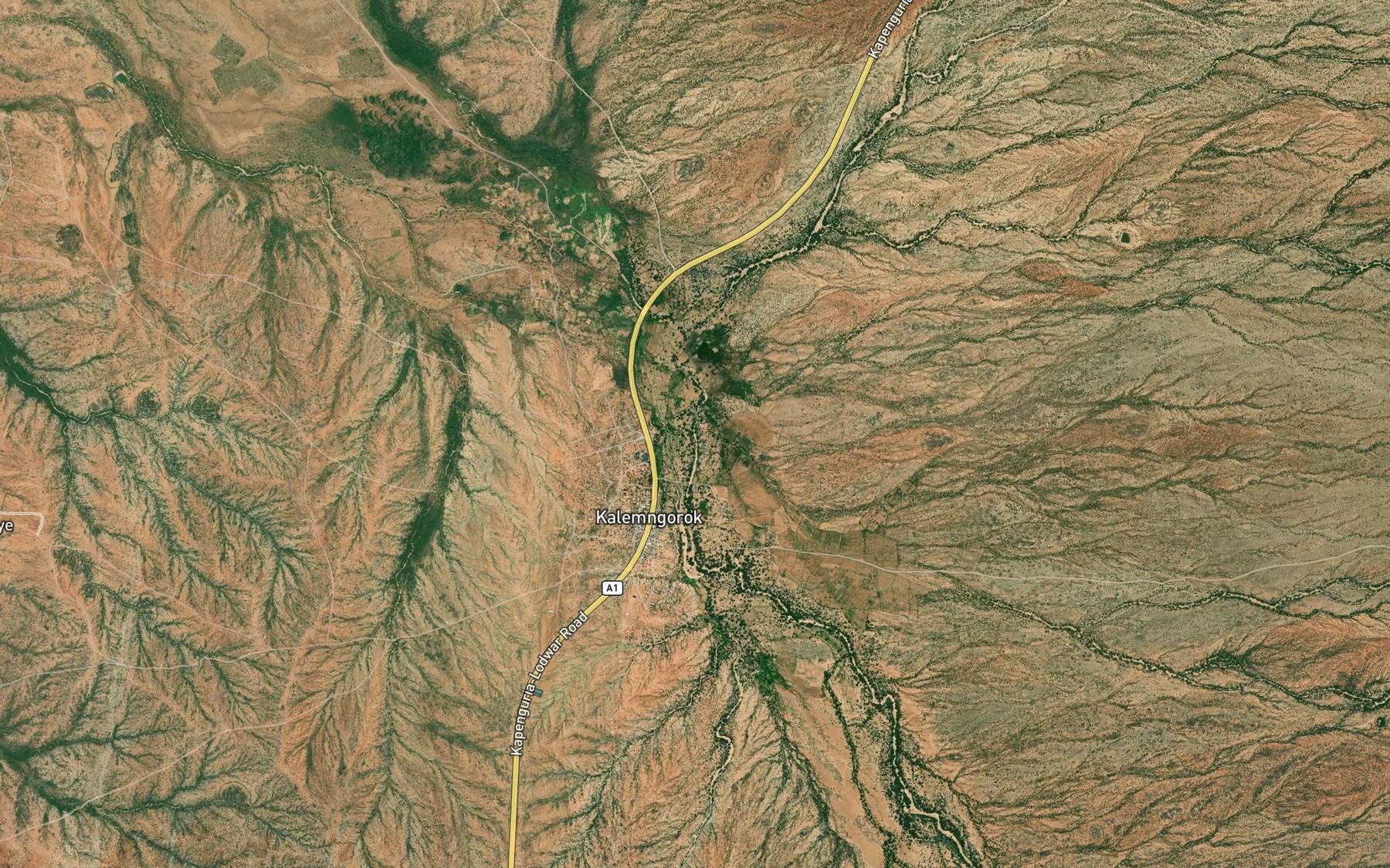 Satellite map of the Kaekalkiryon