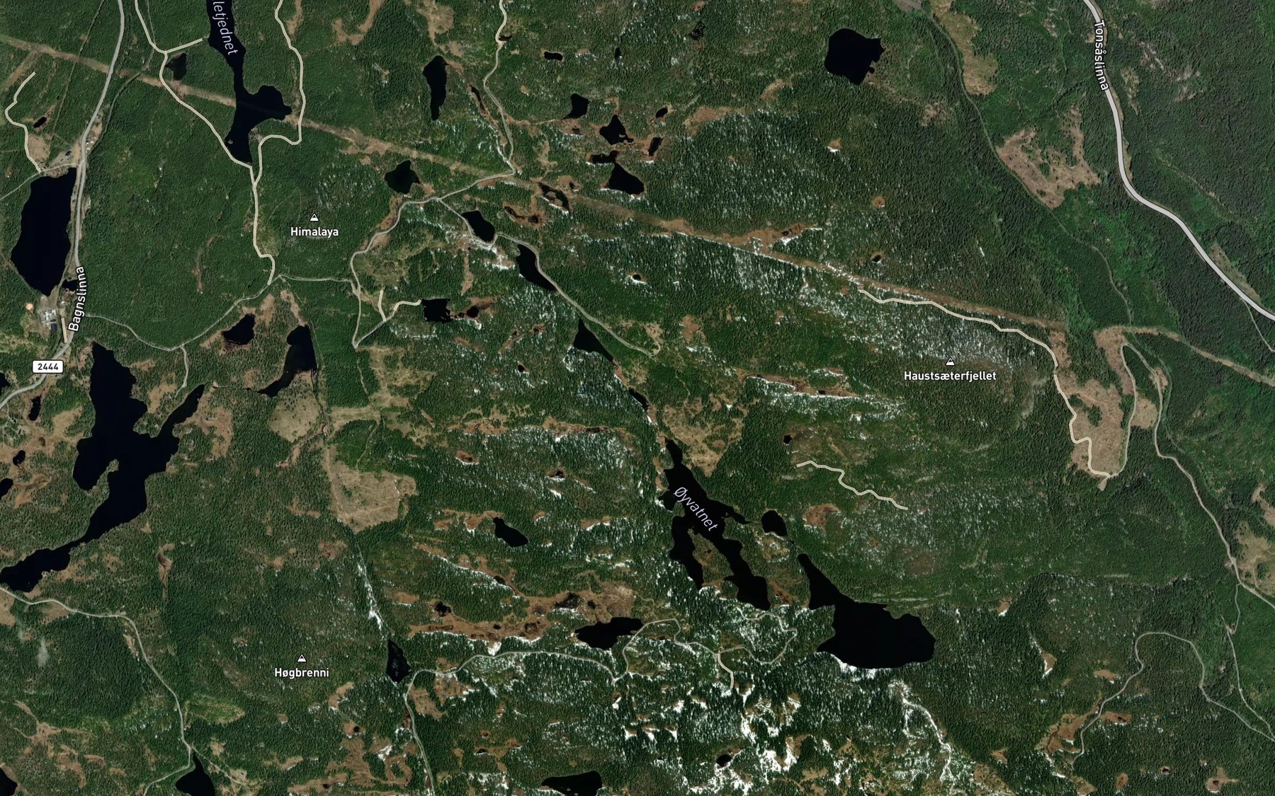 Satellite map of the Saukyteputten