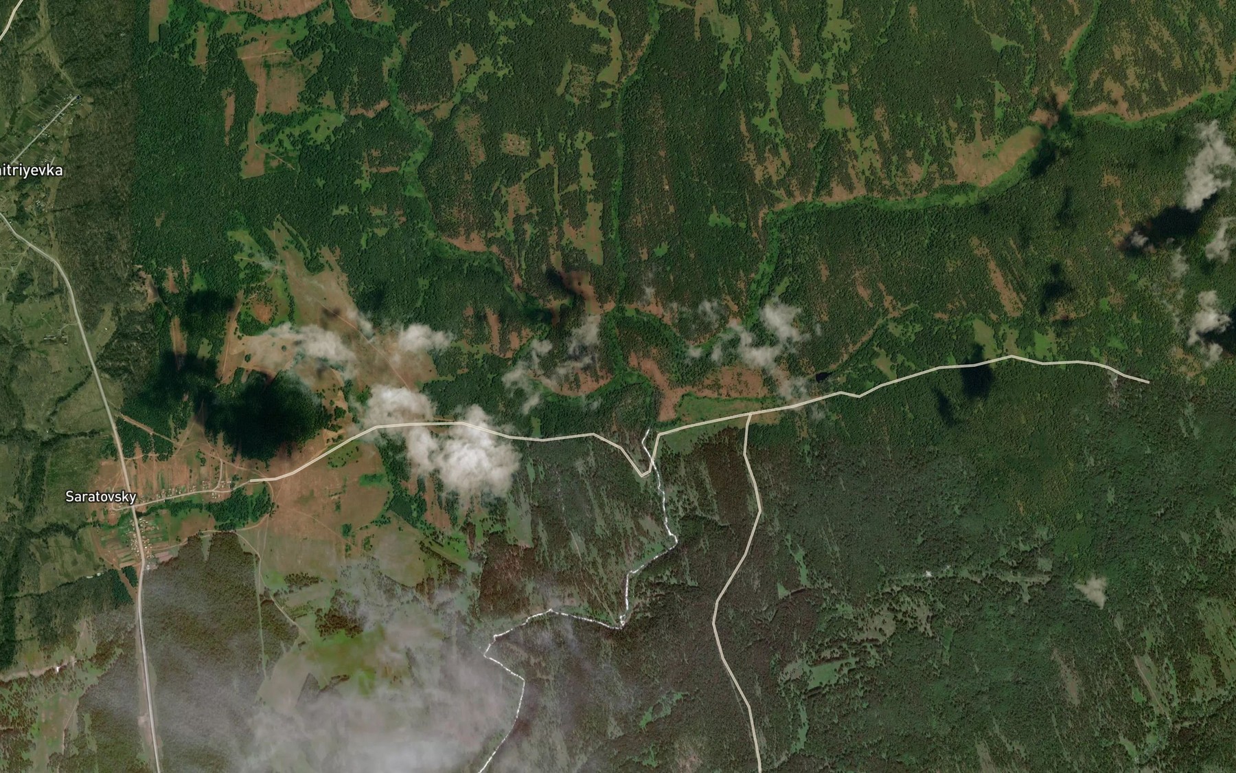Satellite map of the Rulumbik