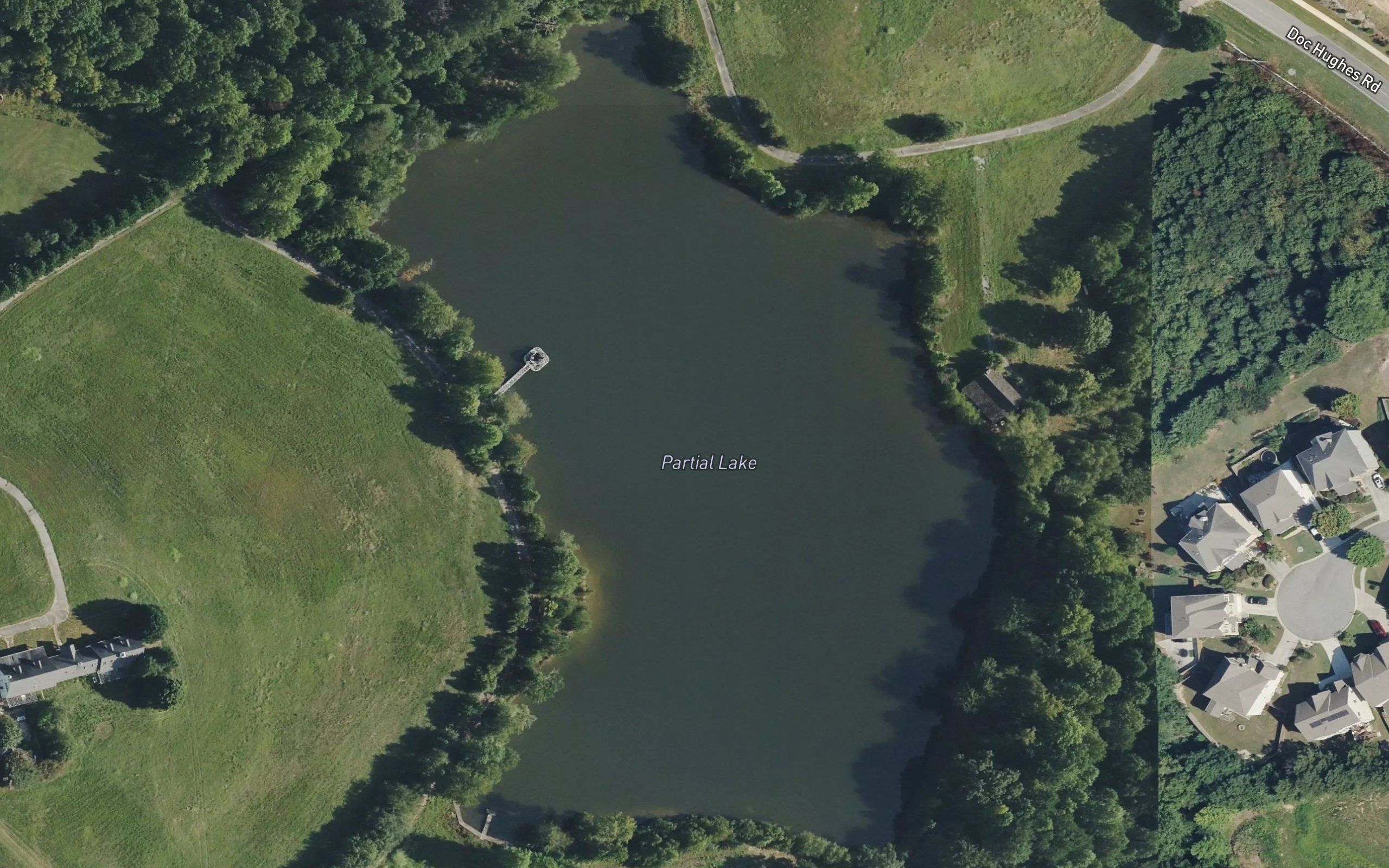 Partial Lake
