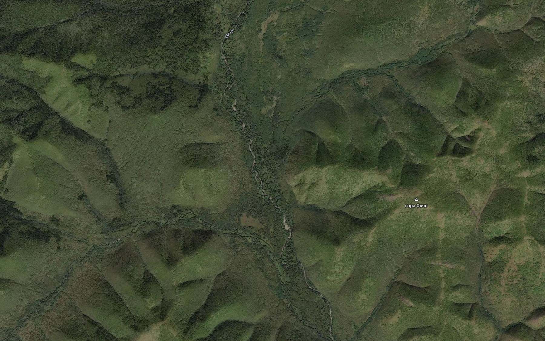 Satellite map of the Komarinyy