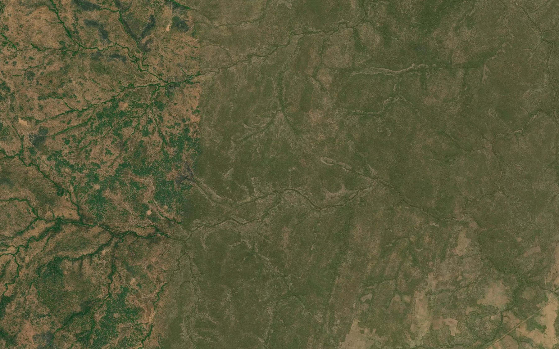 Satellite map of the Lali