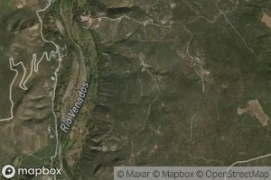 Satellite map of the Arroyo Guadalupe de Tulancingo