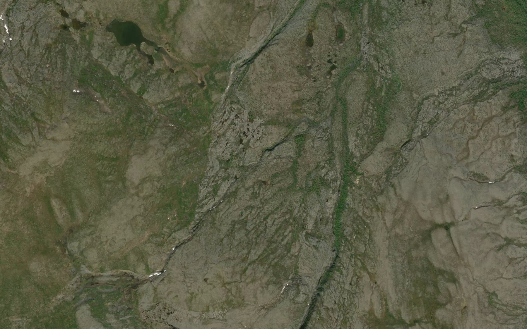 Satellite map of the Ordajohka