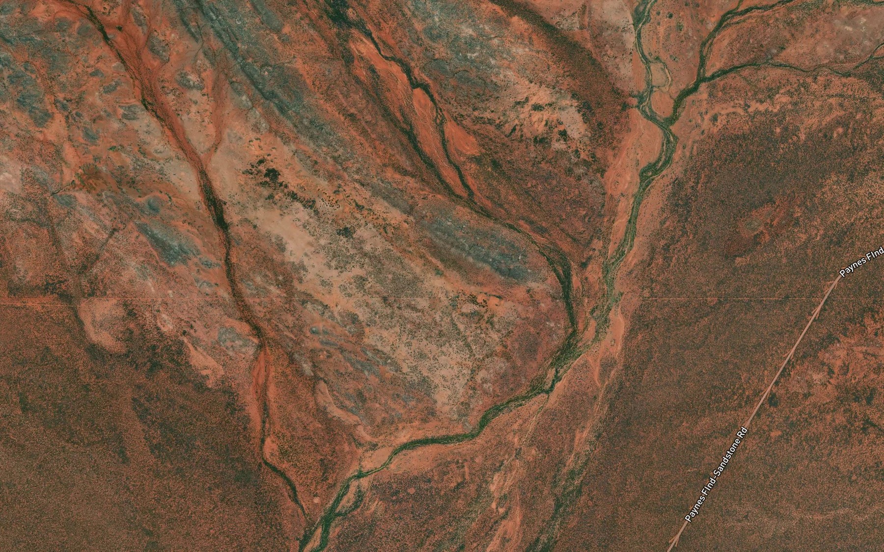 Satellite map of the Cowarra Pool