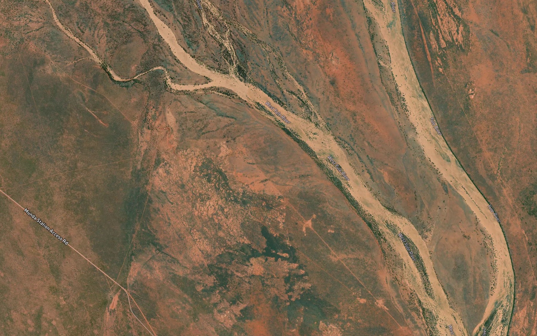 Satellite map of the Coonagoorina Pool