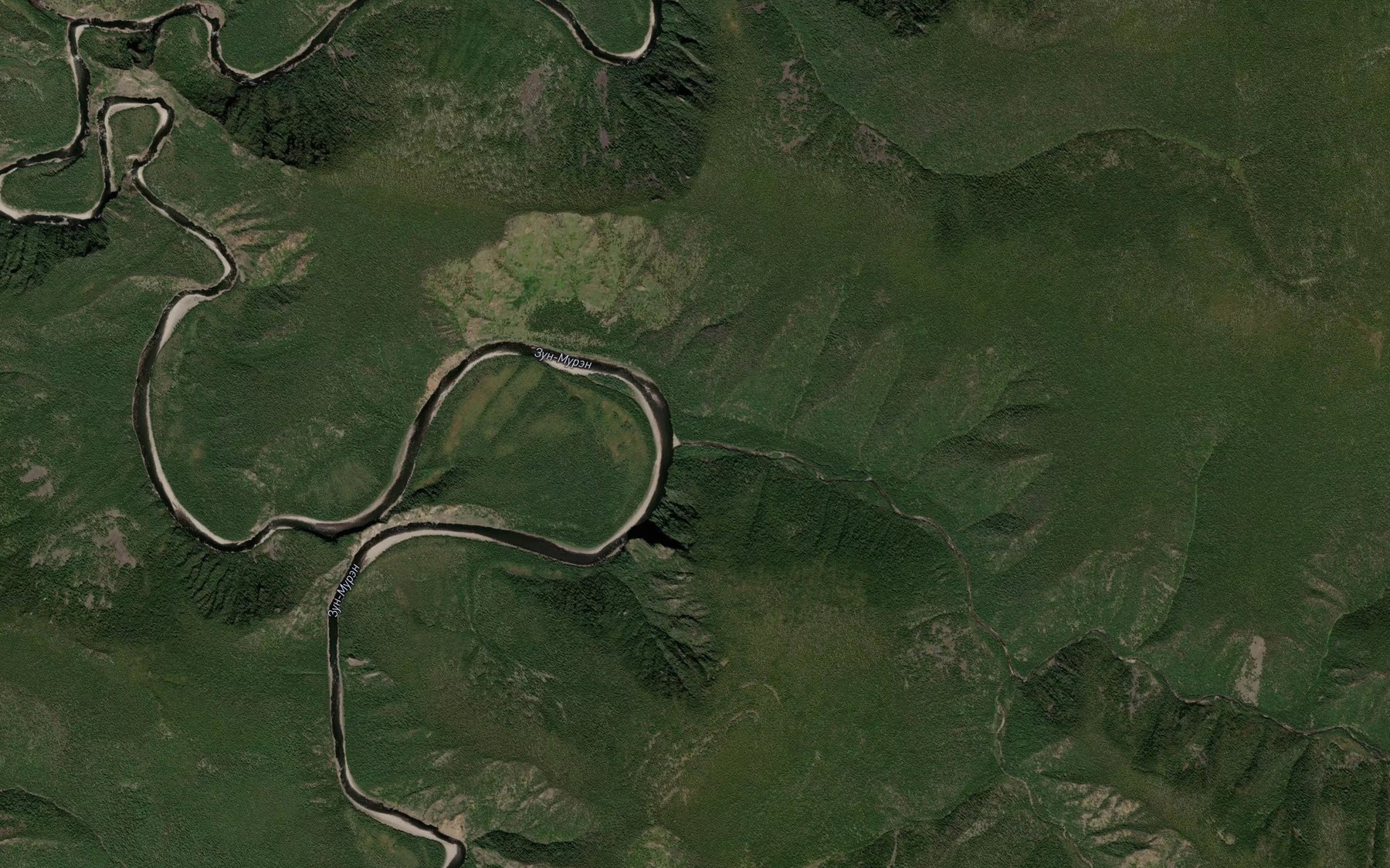 Satellite map of the Bol'shoy Zubkogon