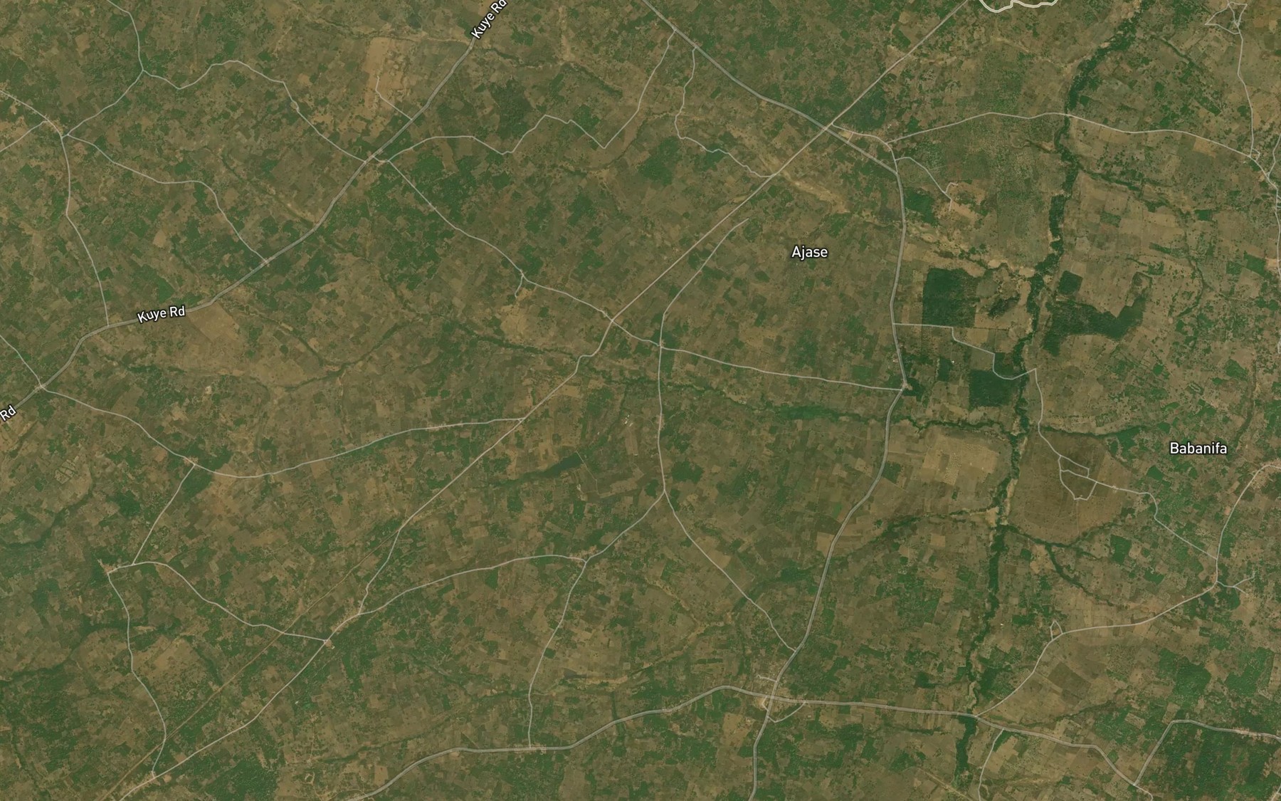 Satellite map of the River Alapata