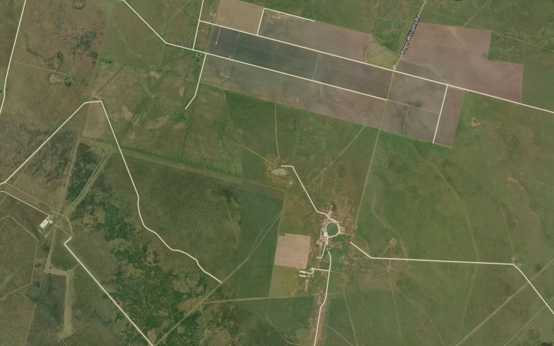 Satellite map of the Horseshoe Lake