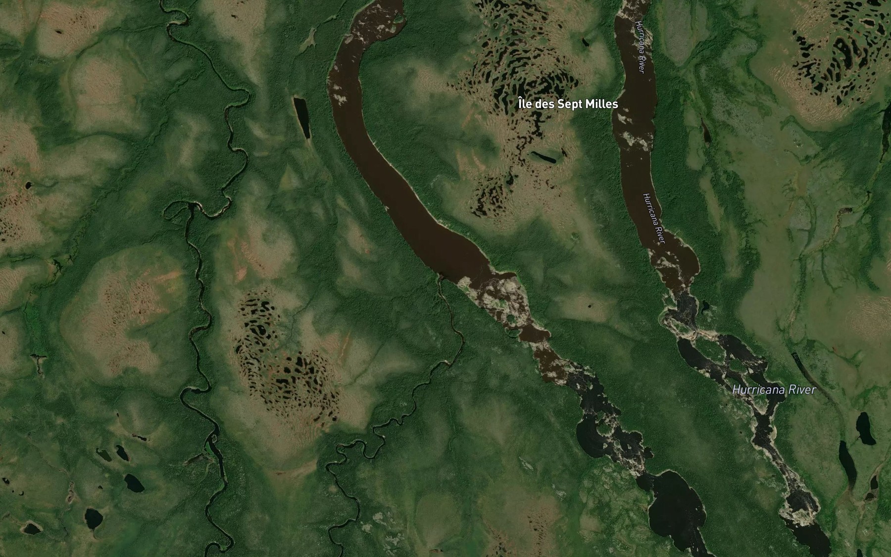 Satellite map of the Riviere Despreux