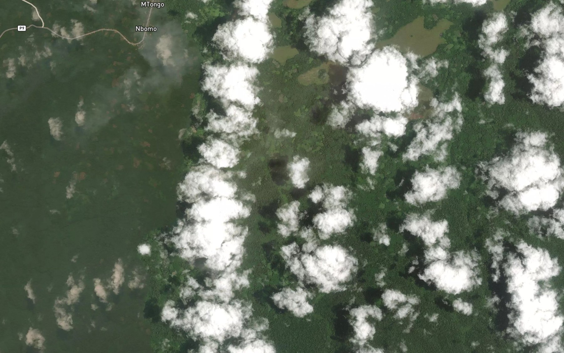 Satellite map of the Gakang