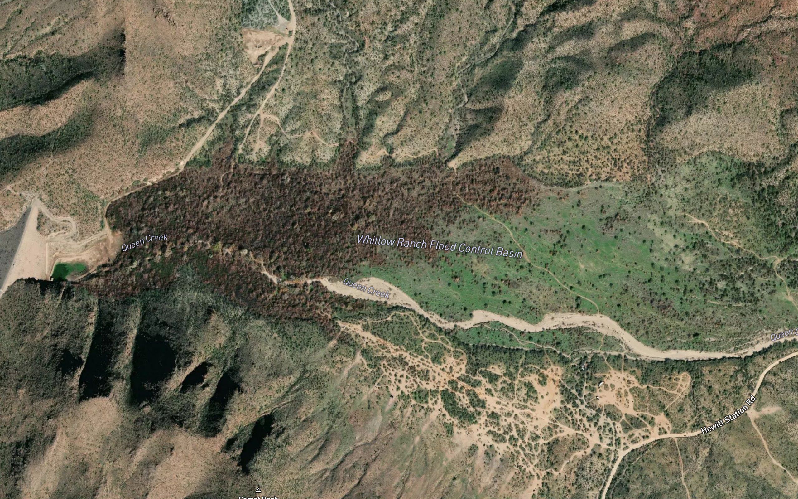 Whitlow Ranch Flood Control Basin