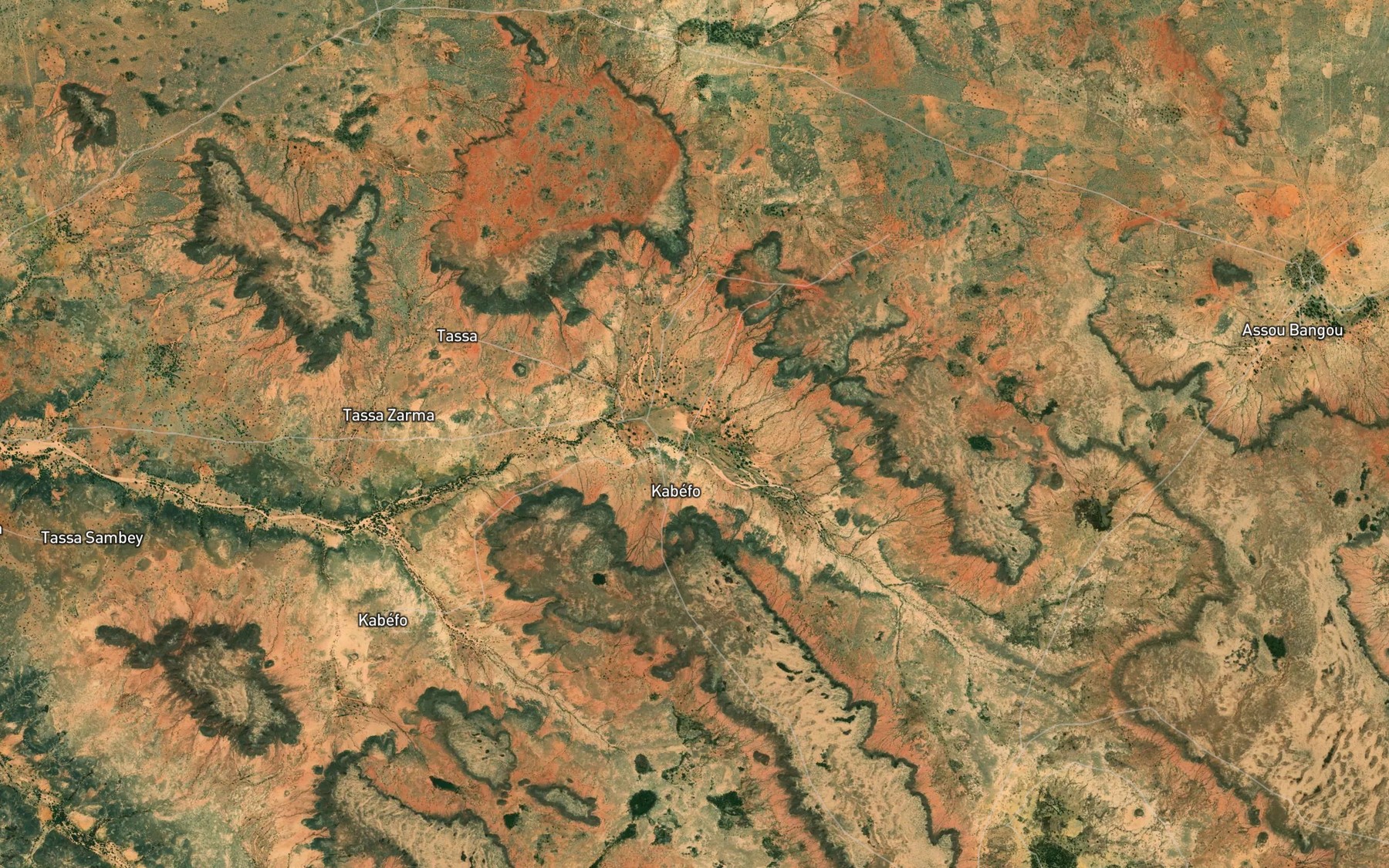 Satellite map of the Kabeyfou Bangou
