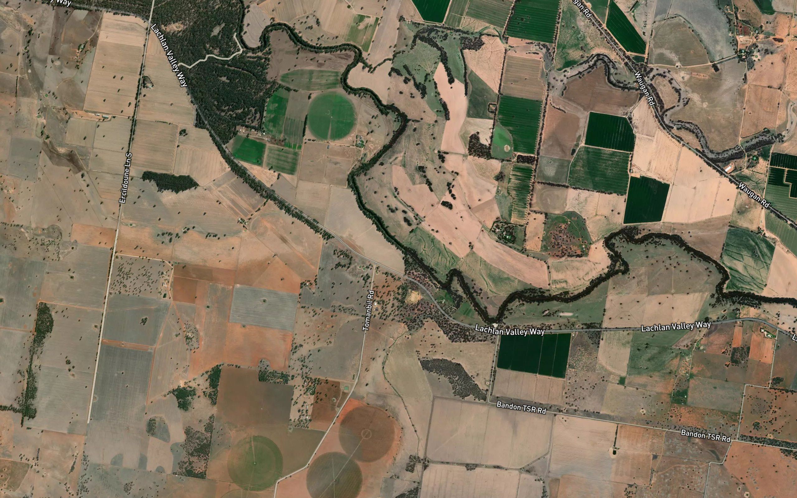 Mulyandry Creek