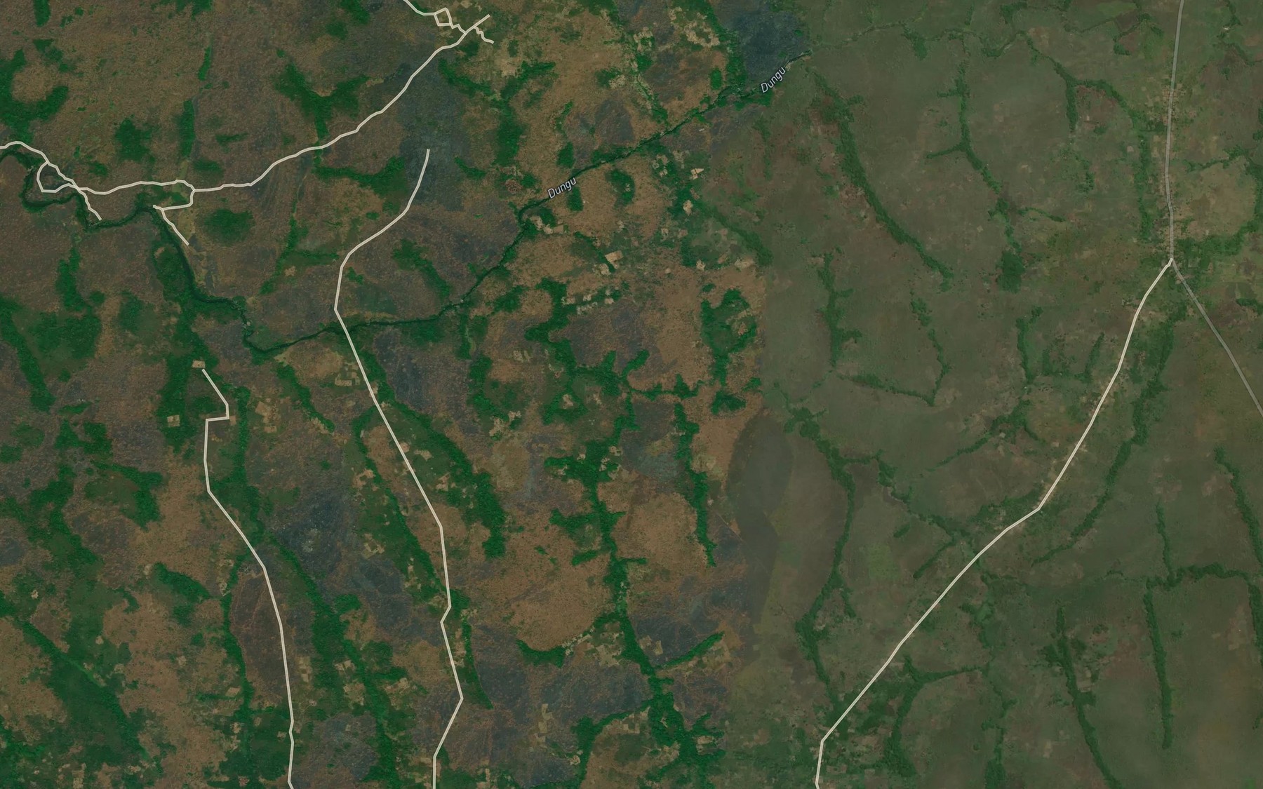 Satellite map of the Ombaisi