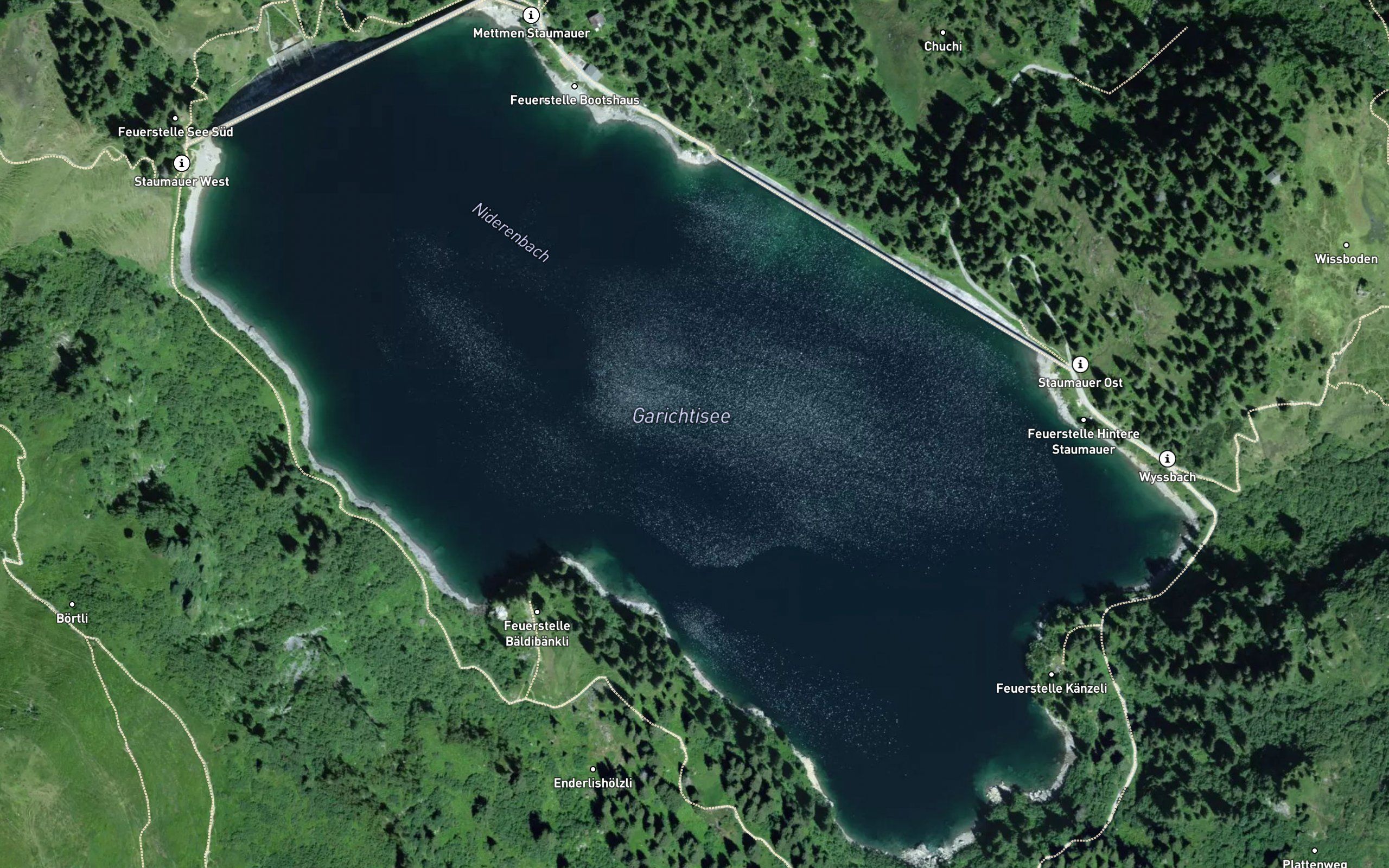 Stausee Garichti