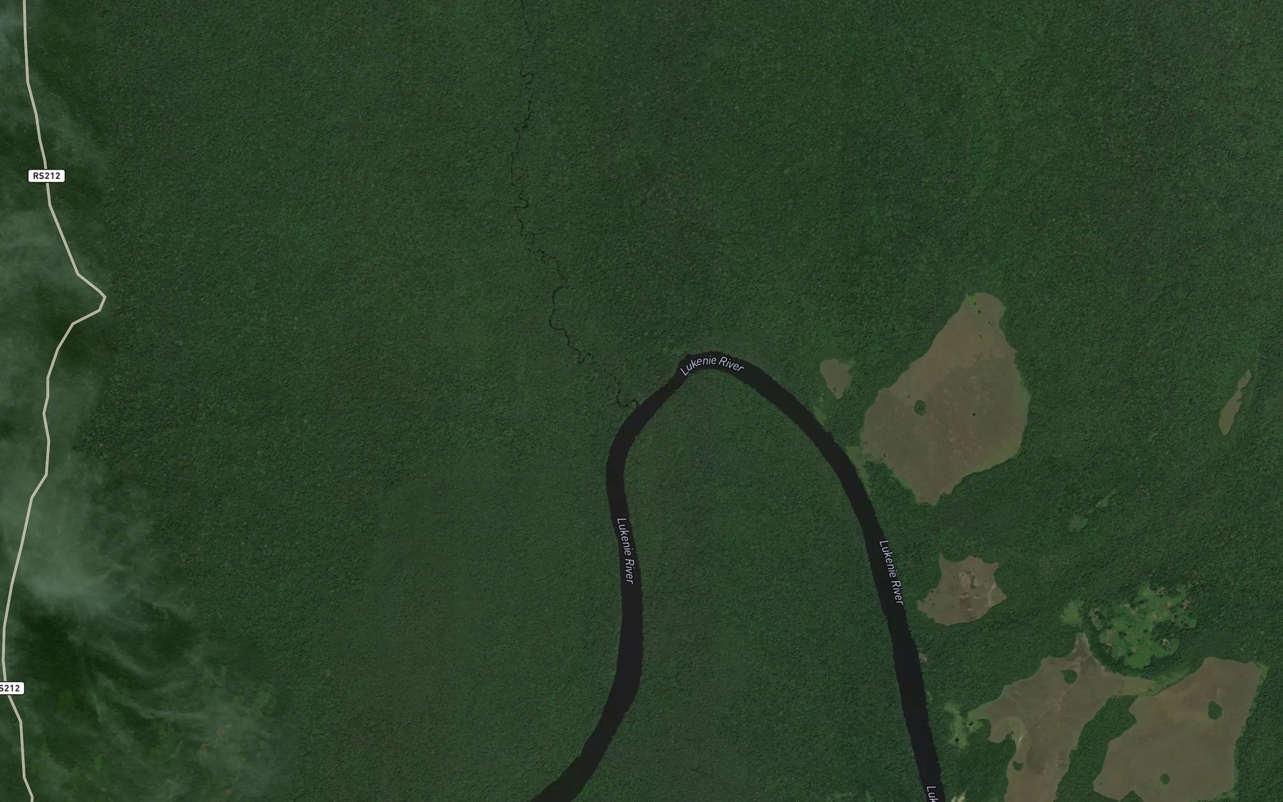 Satellite map of the Dua