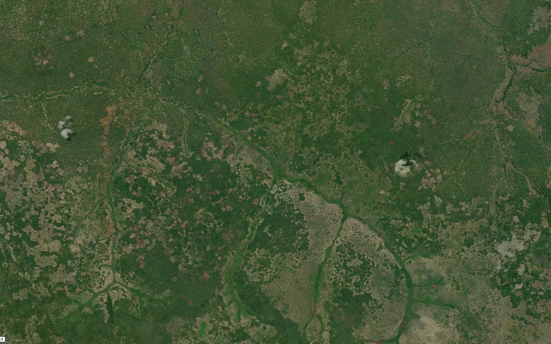 Satellite map of the Kaishi