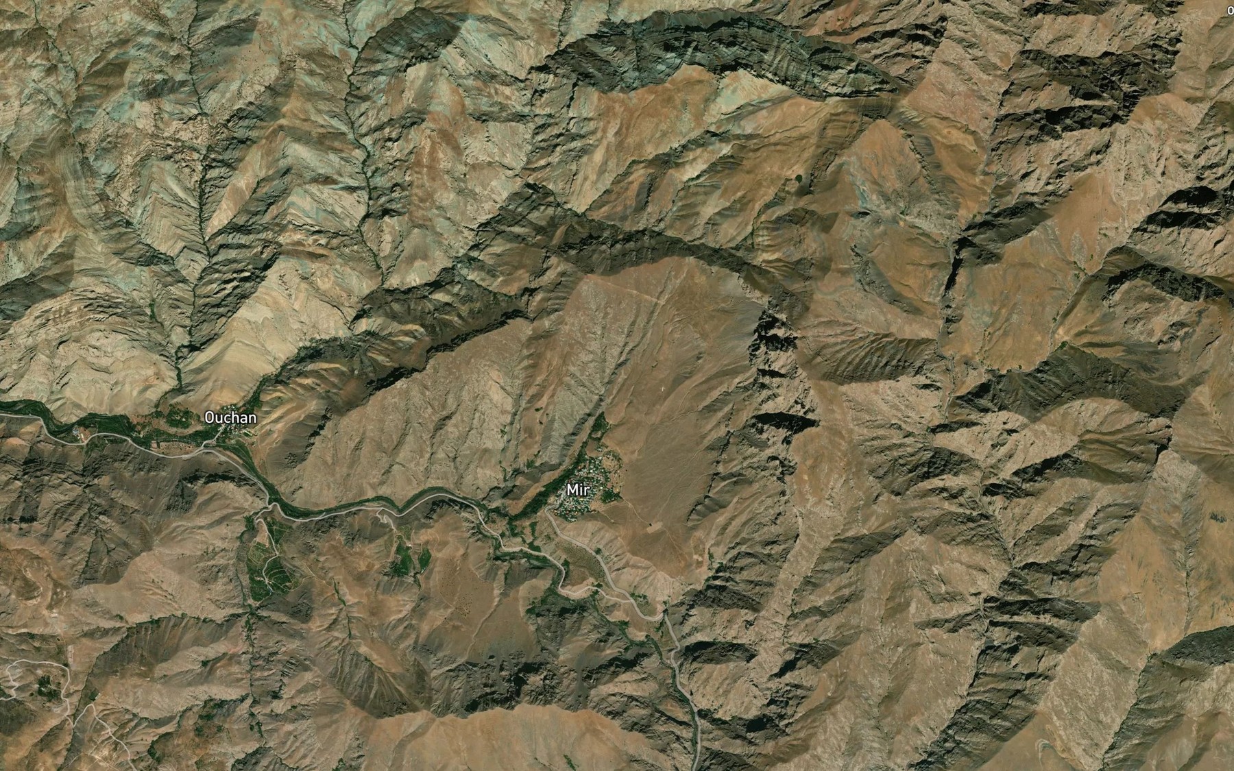Satellite map of the Cheshmeh-ye Zaminan Mian