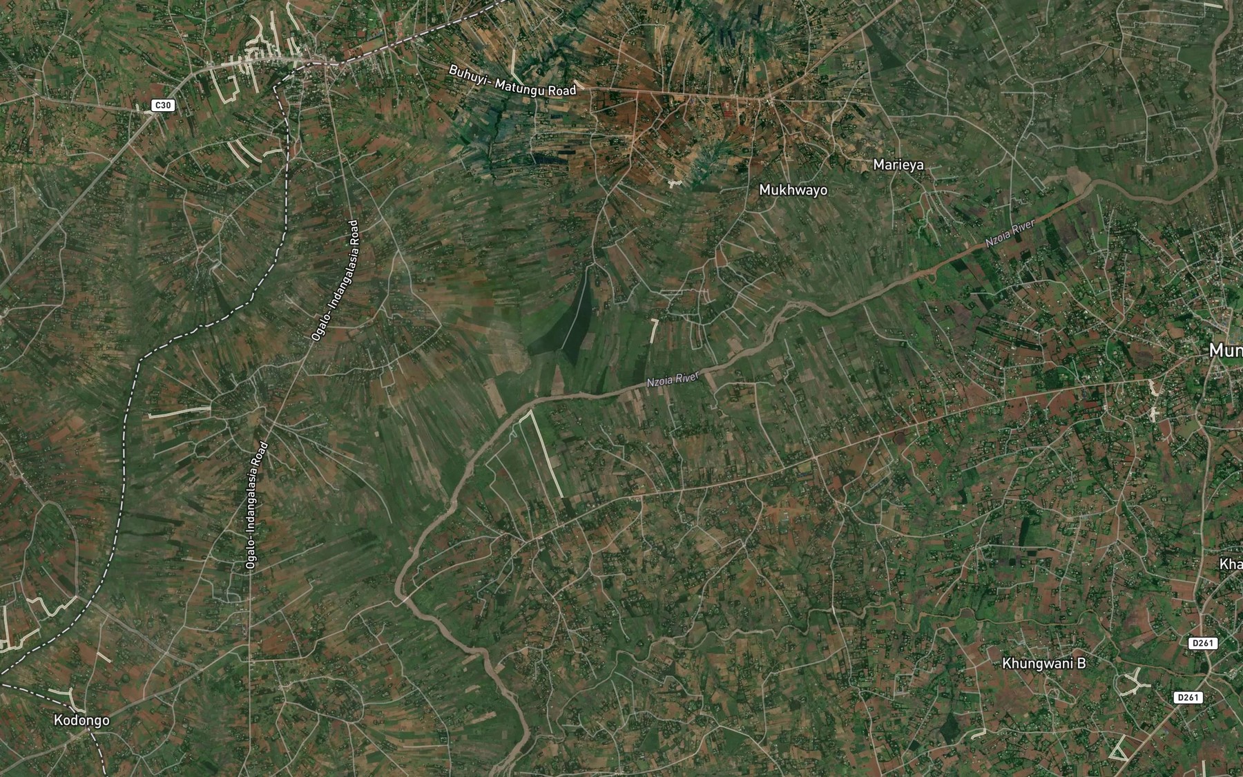 Satellite map of the Lairi