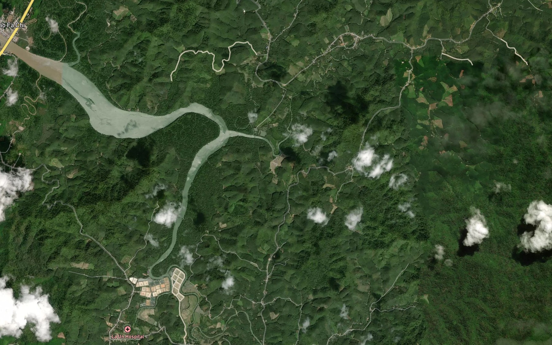 Satellite map of the Khlong Bang Kaeo Noi