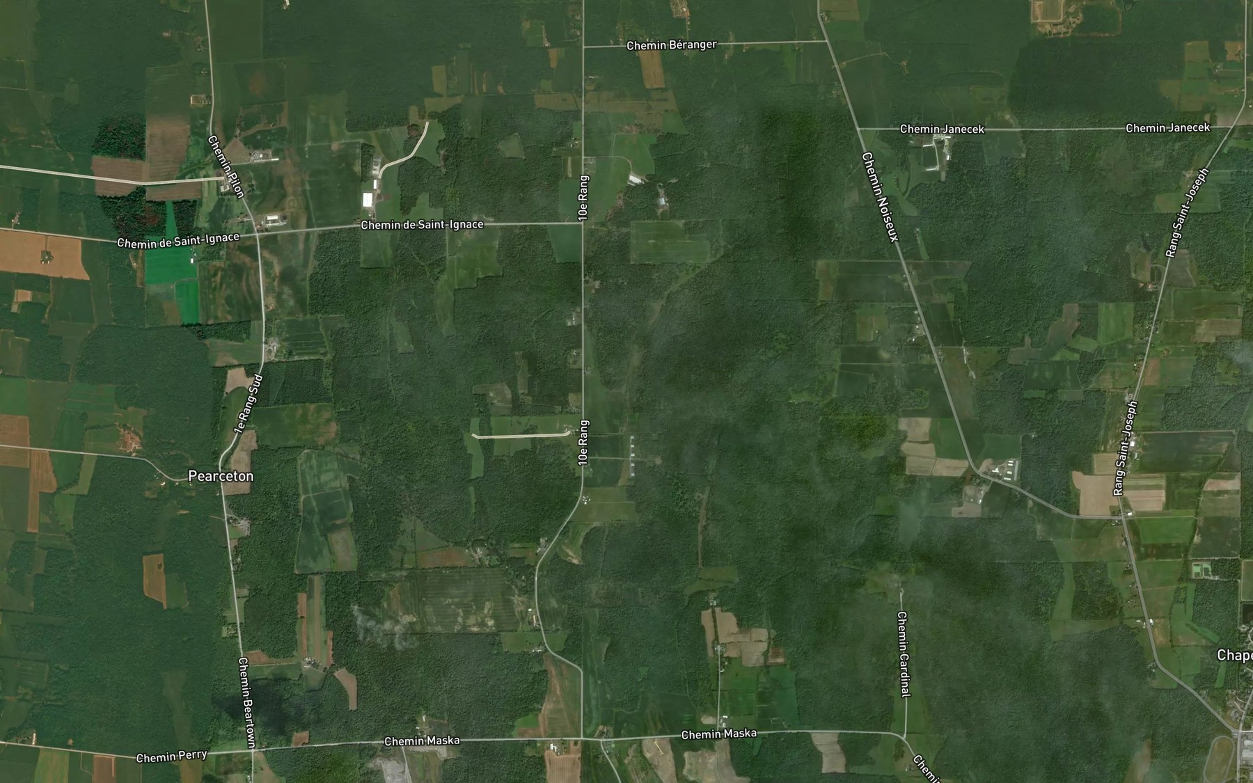 Satellite map of the Sous-embranchement Daudelin