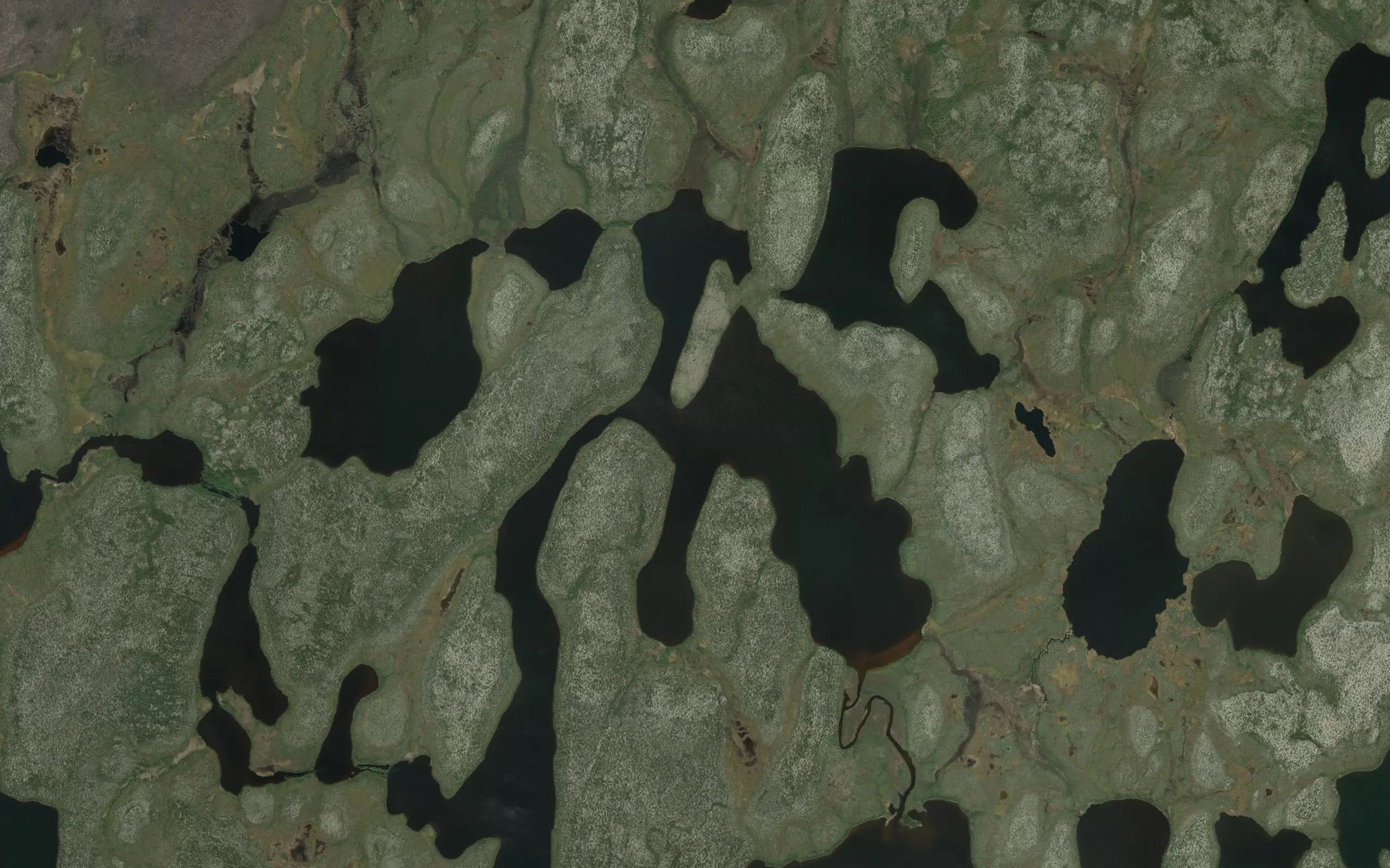 Satellite map of the Mineewatim Lake