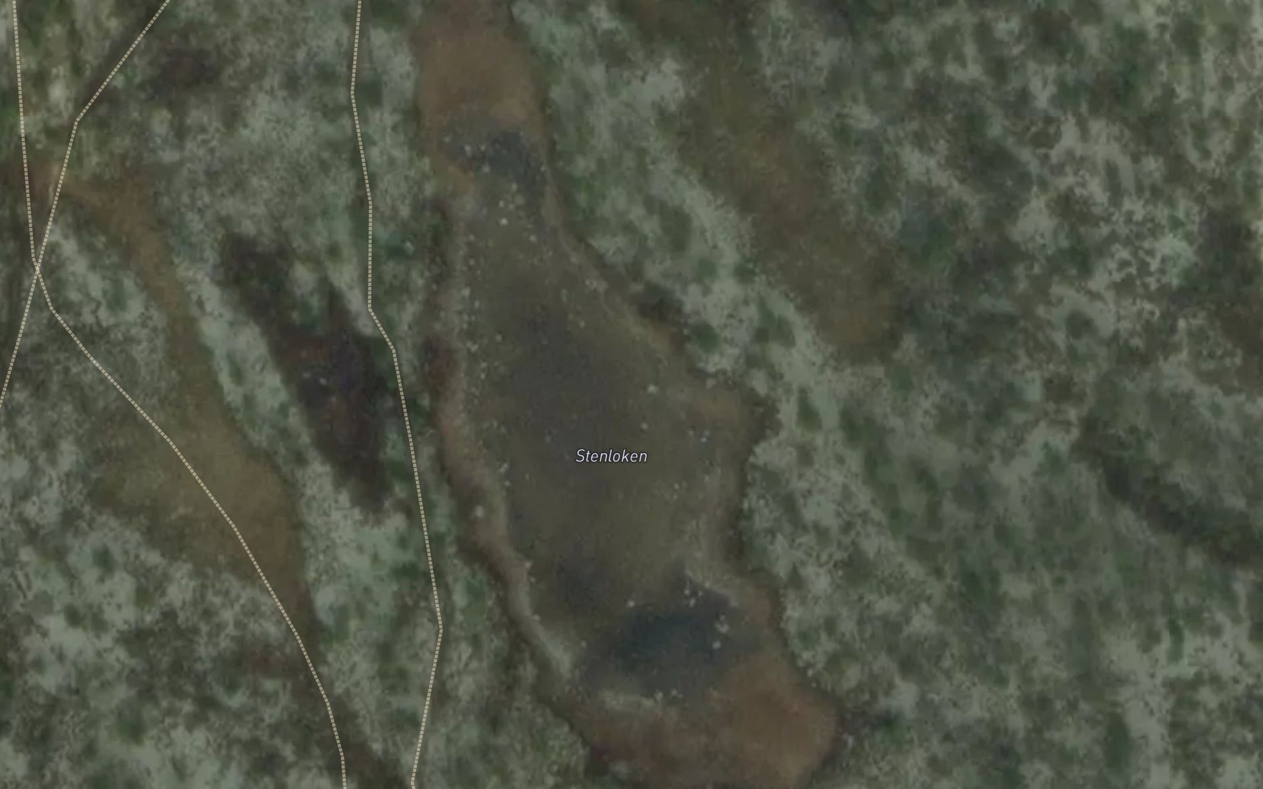 Satellite map of the Stenloken