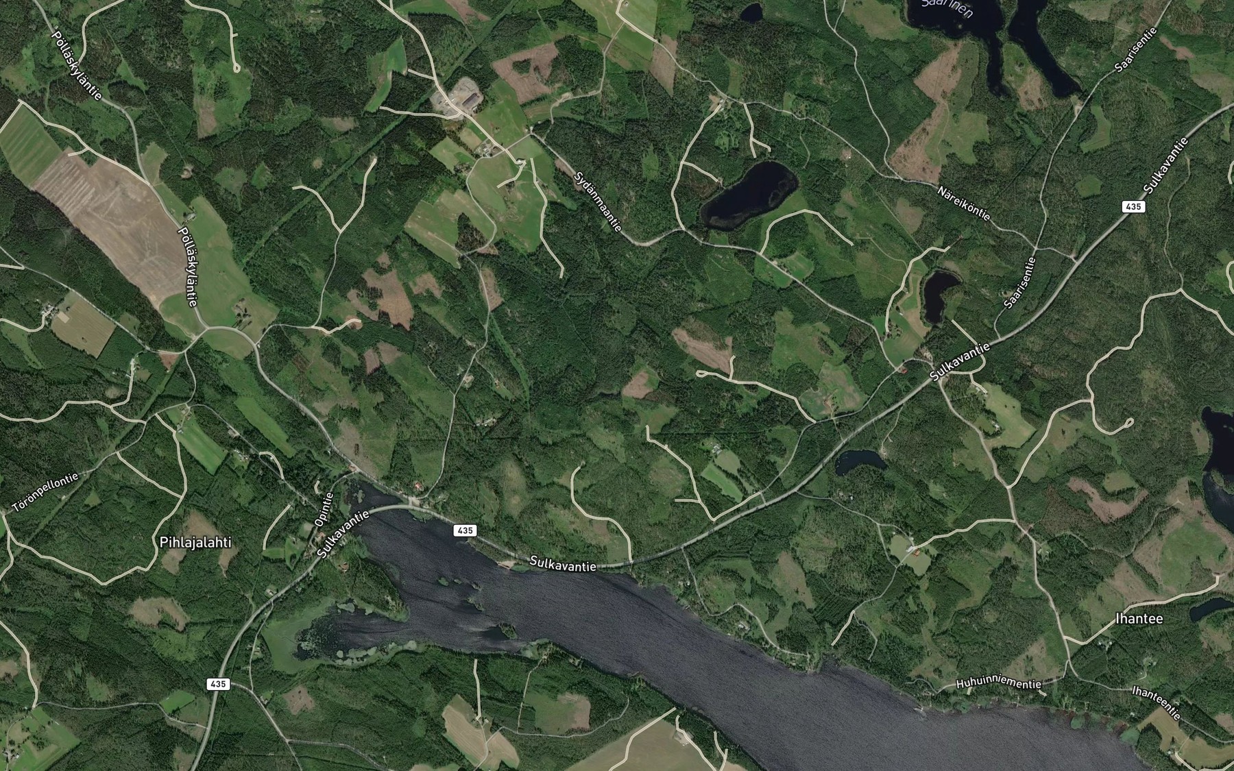 Satellite map of the Sulunjoki