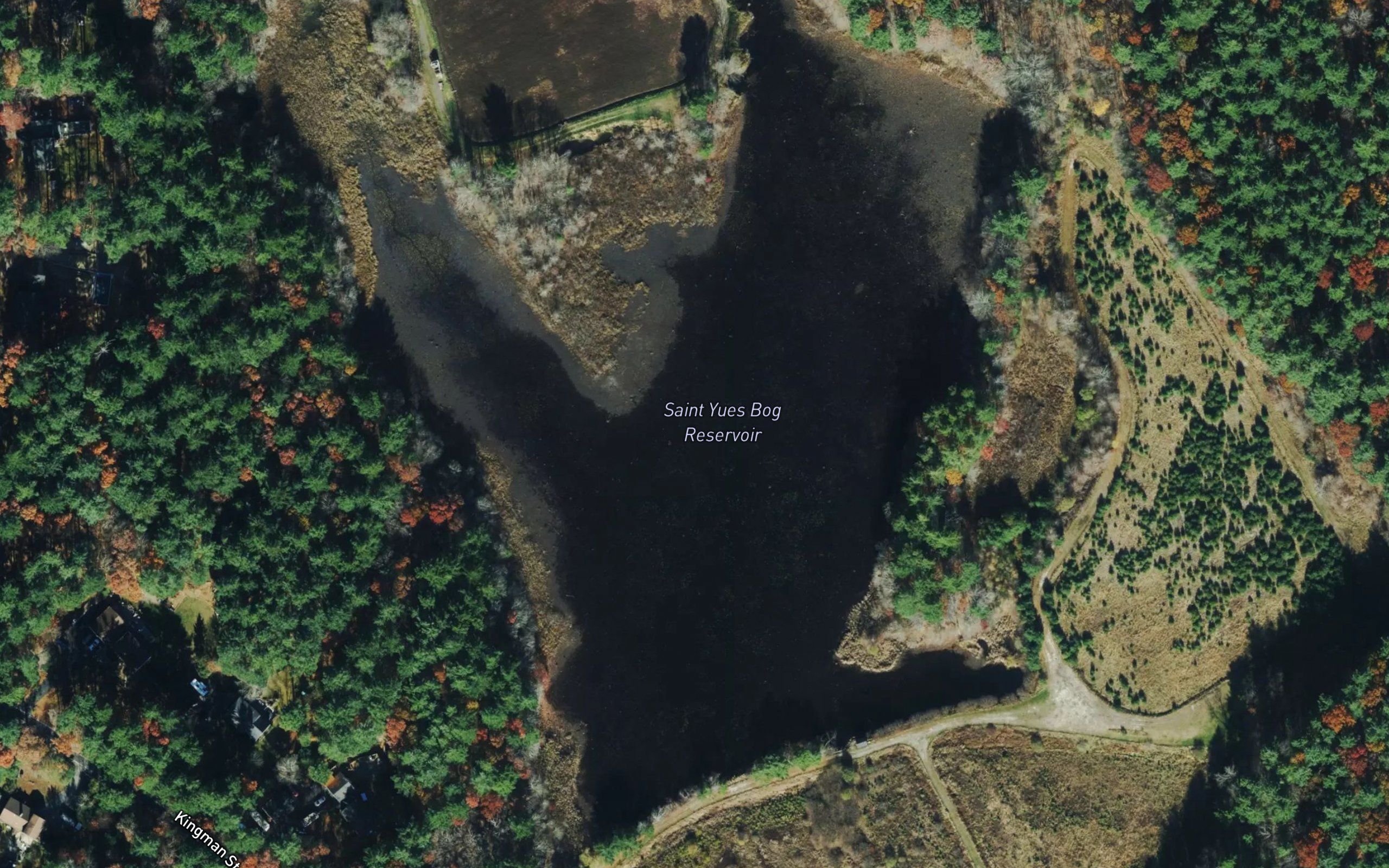 Saint Yues Bog Reservoir