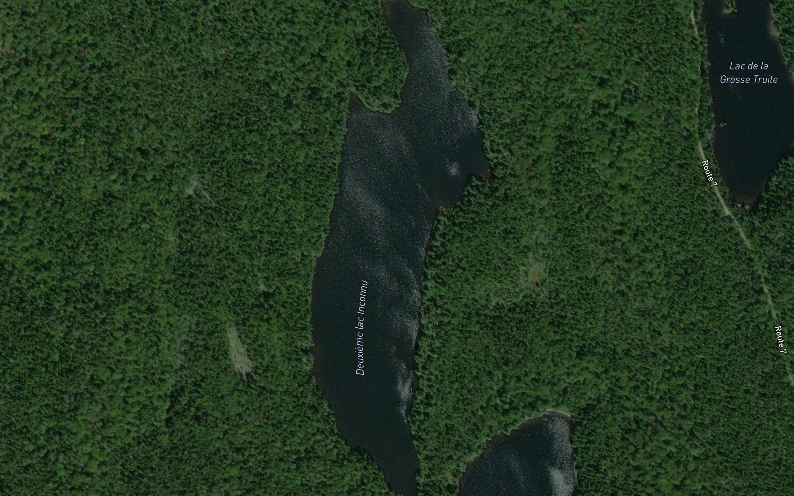 Deuxieme lac Inconnu