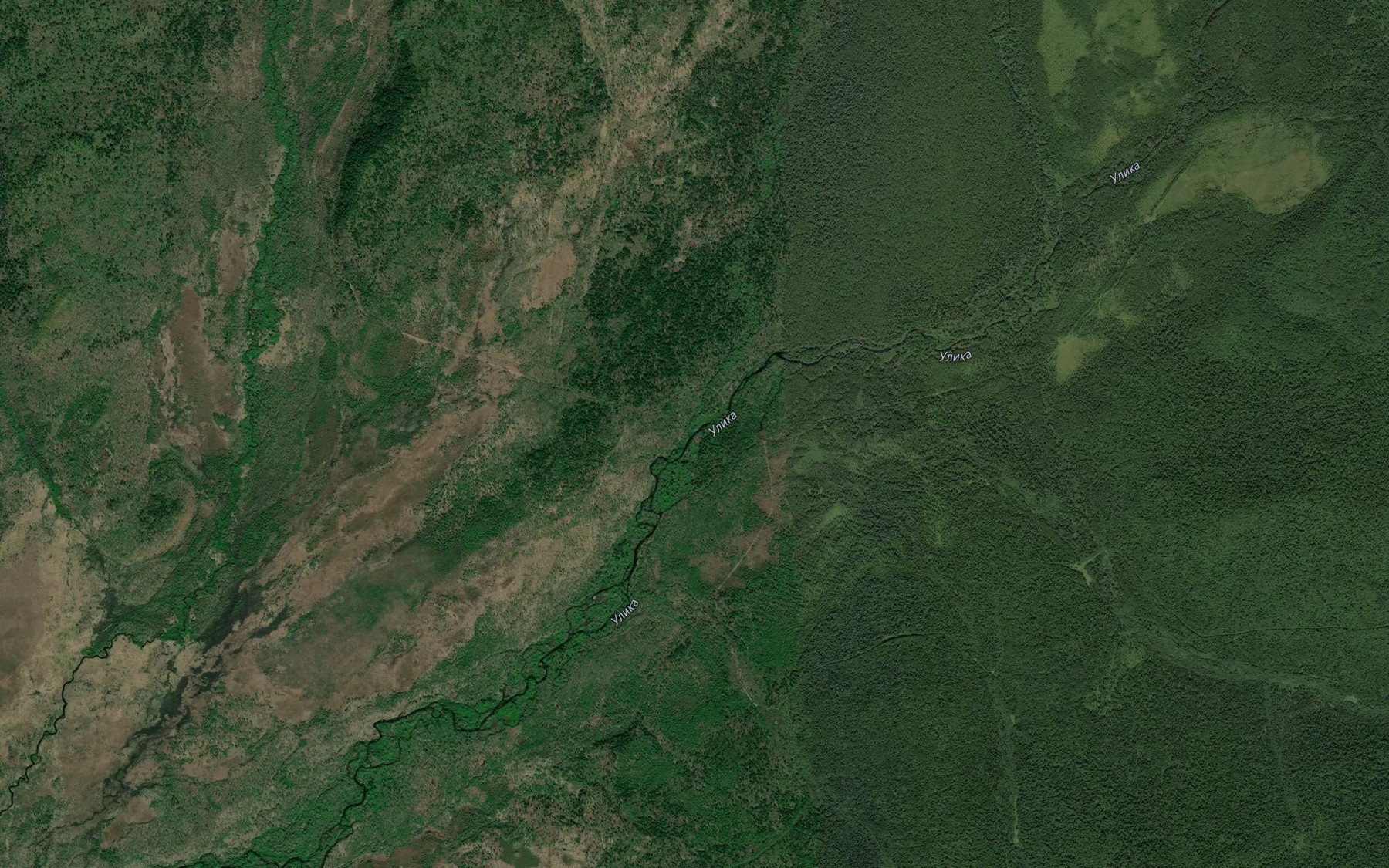 Satellite map of the Khikhtengu