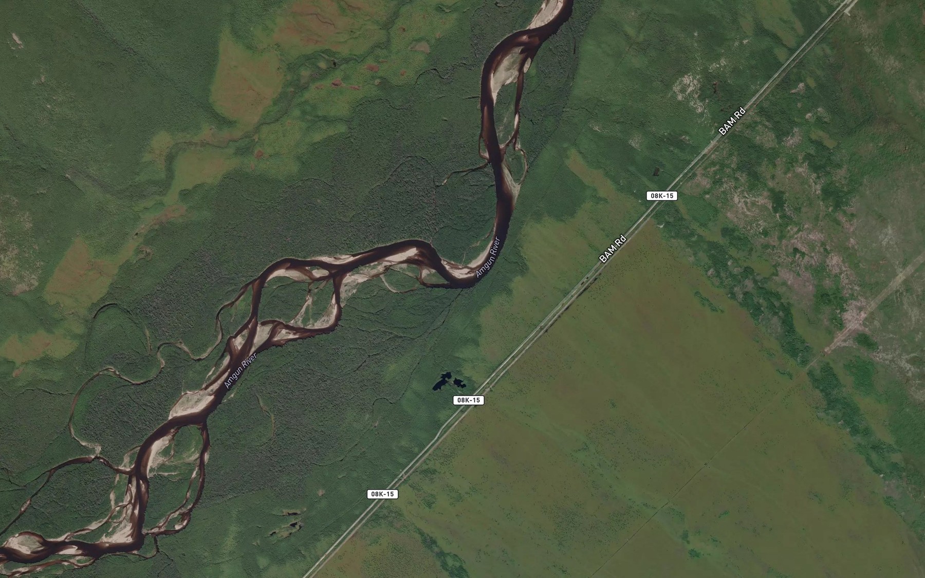Satellite map of the Marevyy Vtoroy