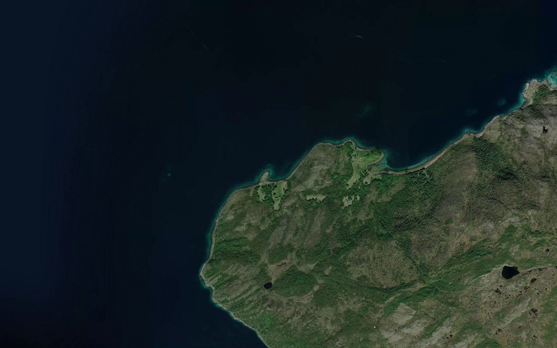Satellite map of the Tobbvika