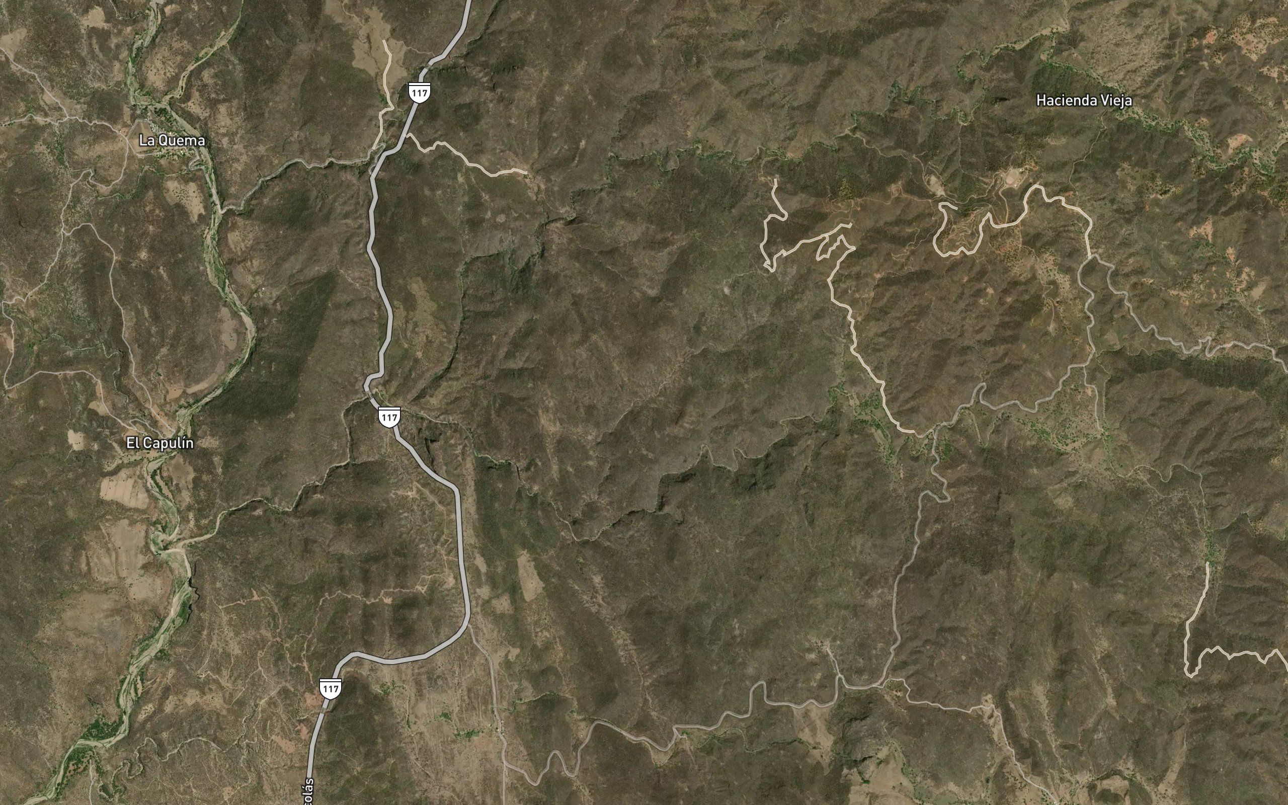 Barranca Pasada los Mimbres