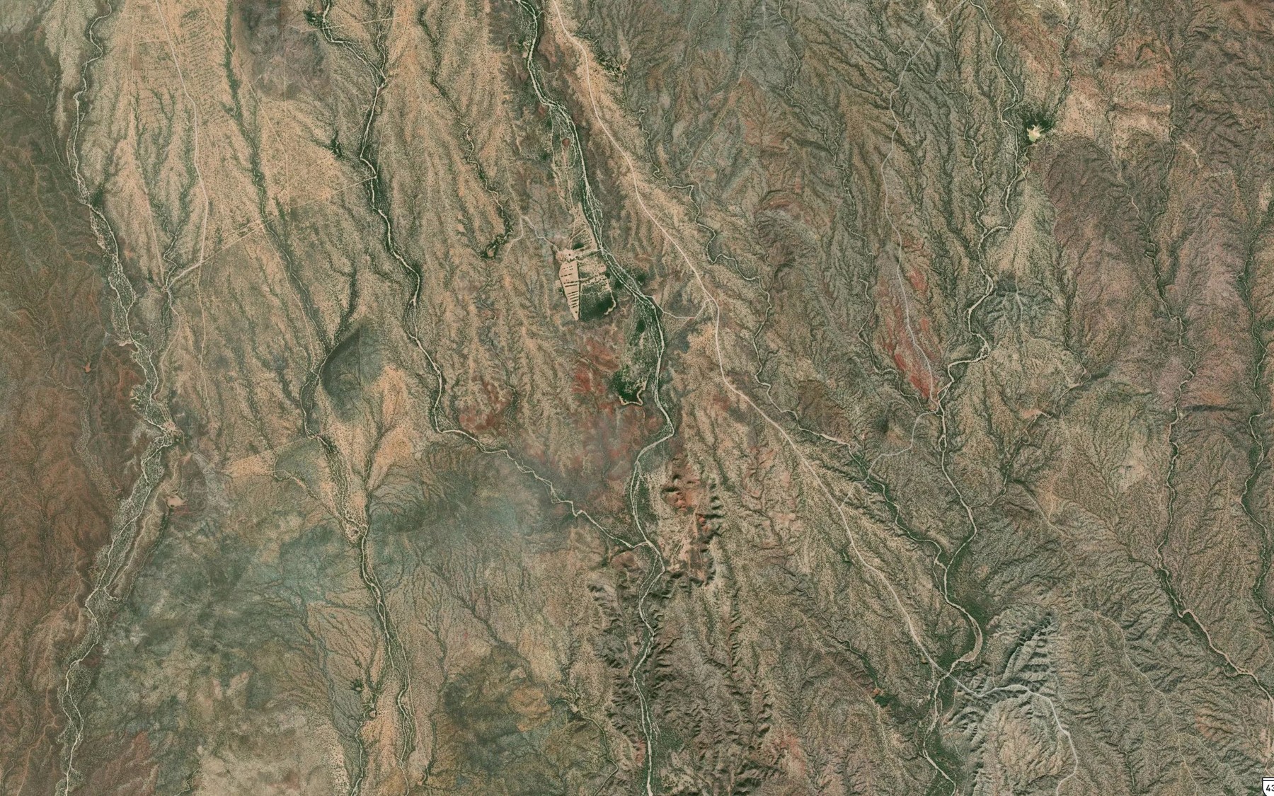 Satellite map of the El Porvenir
